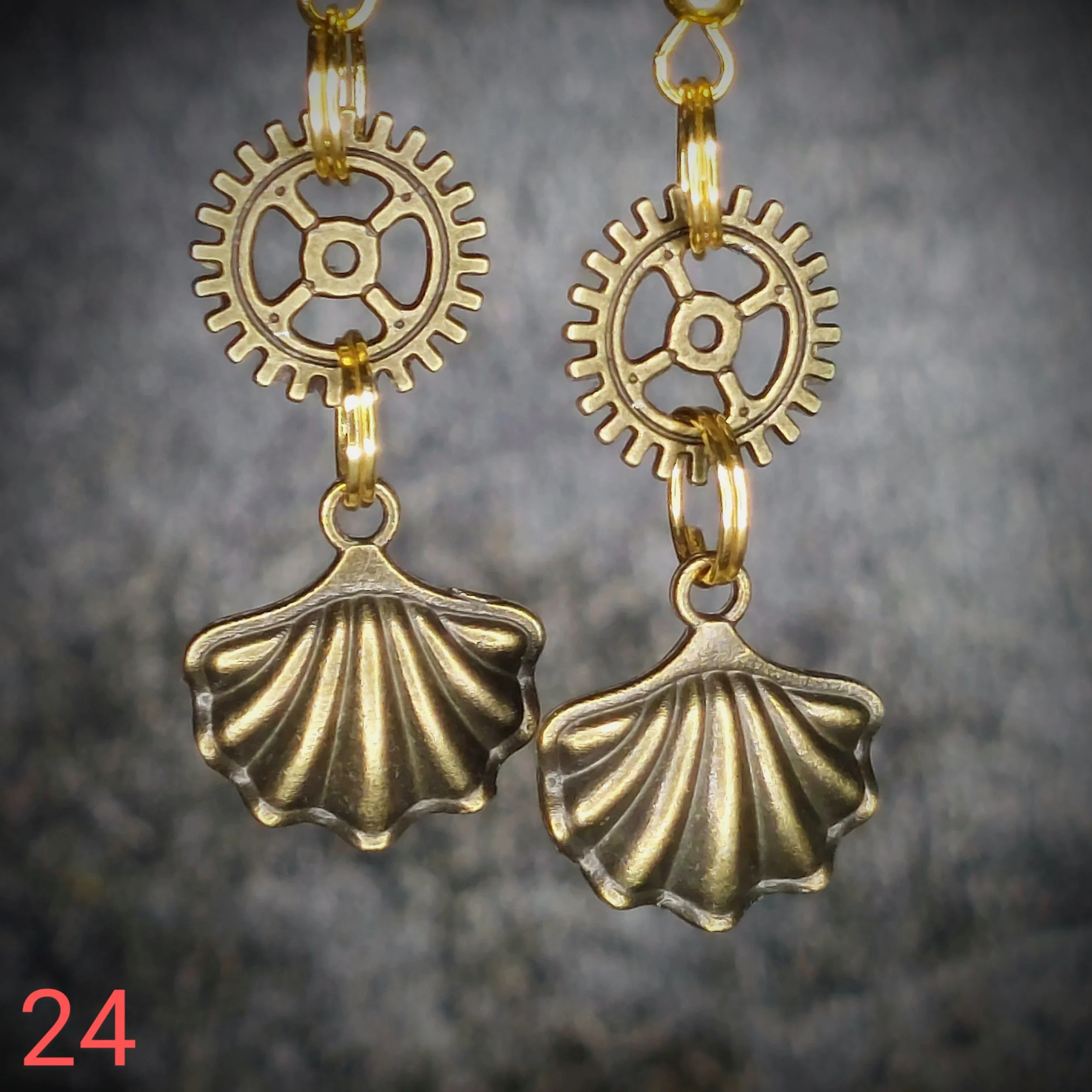 Steampunk Earrings No. 24