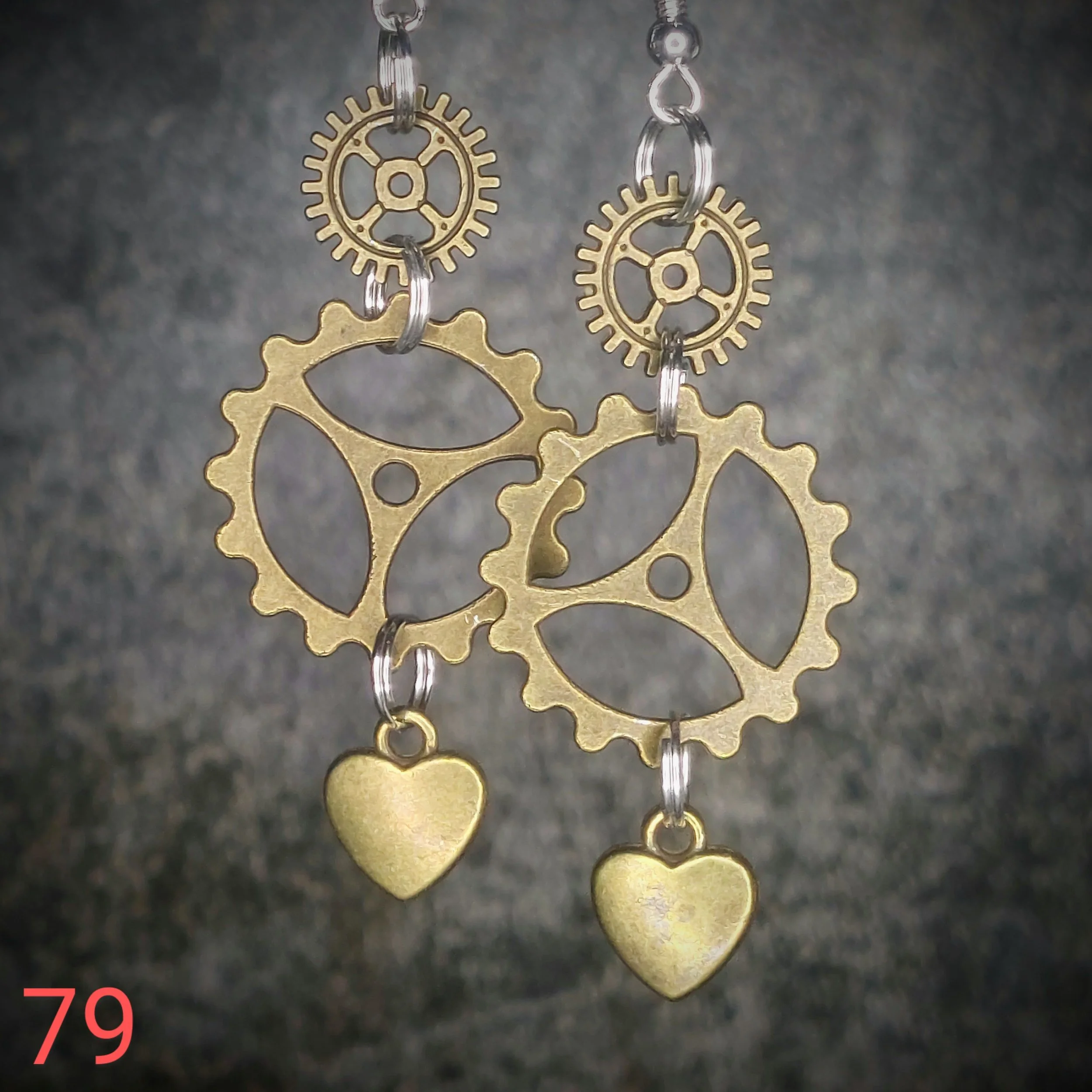 Steampunk Earrings No. 79