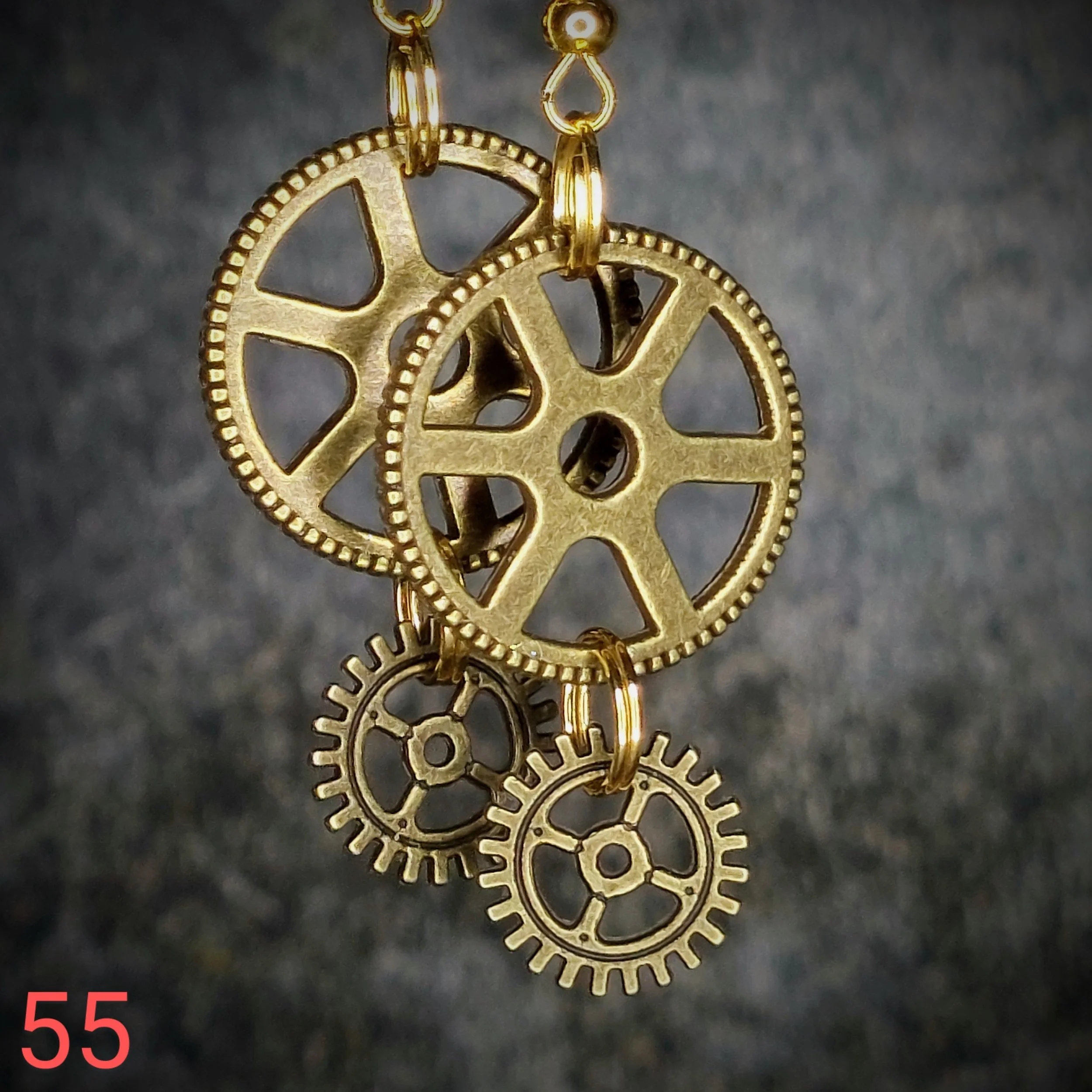 Steampunk Earrings No. 55