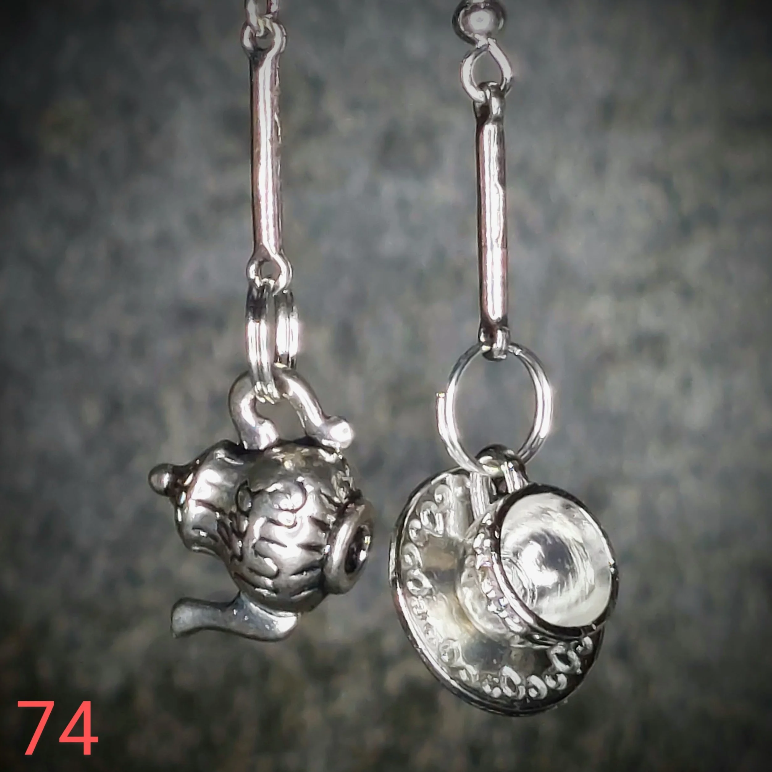 Steampunk Earrings No. 74