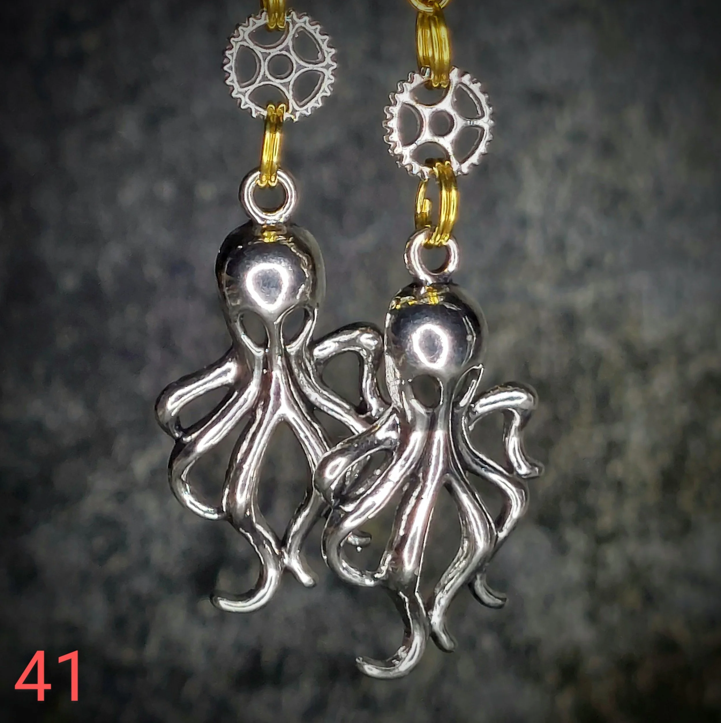 Steampunk Earrings No. 41