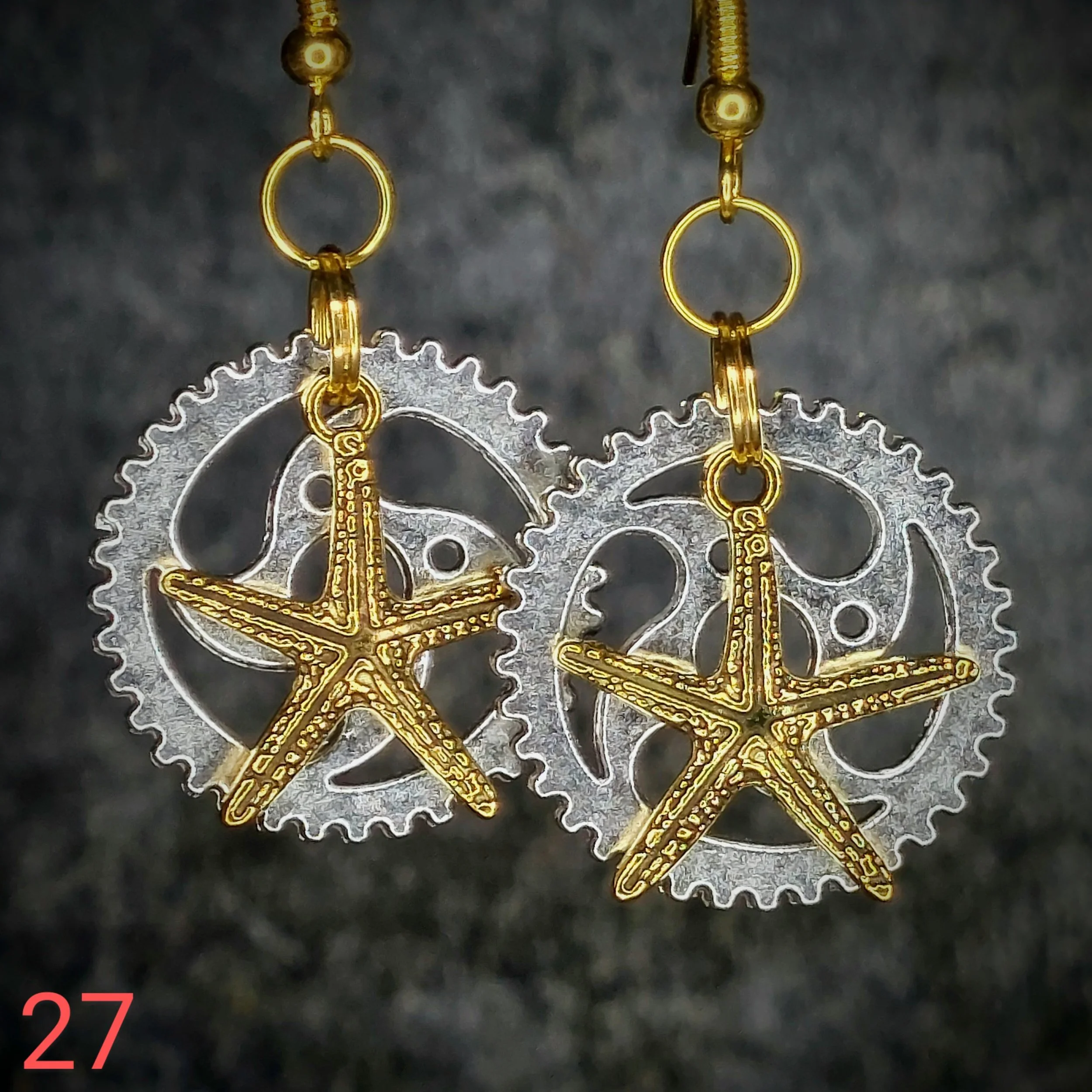 Steampunk Earrings No. 27