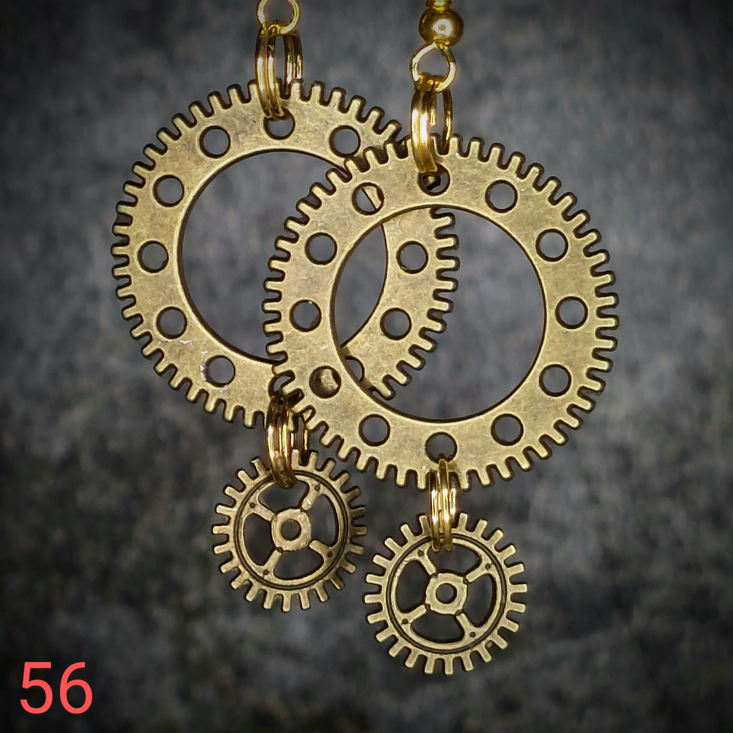 Steampunk Earrings No. 56
