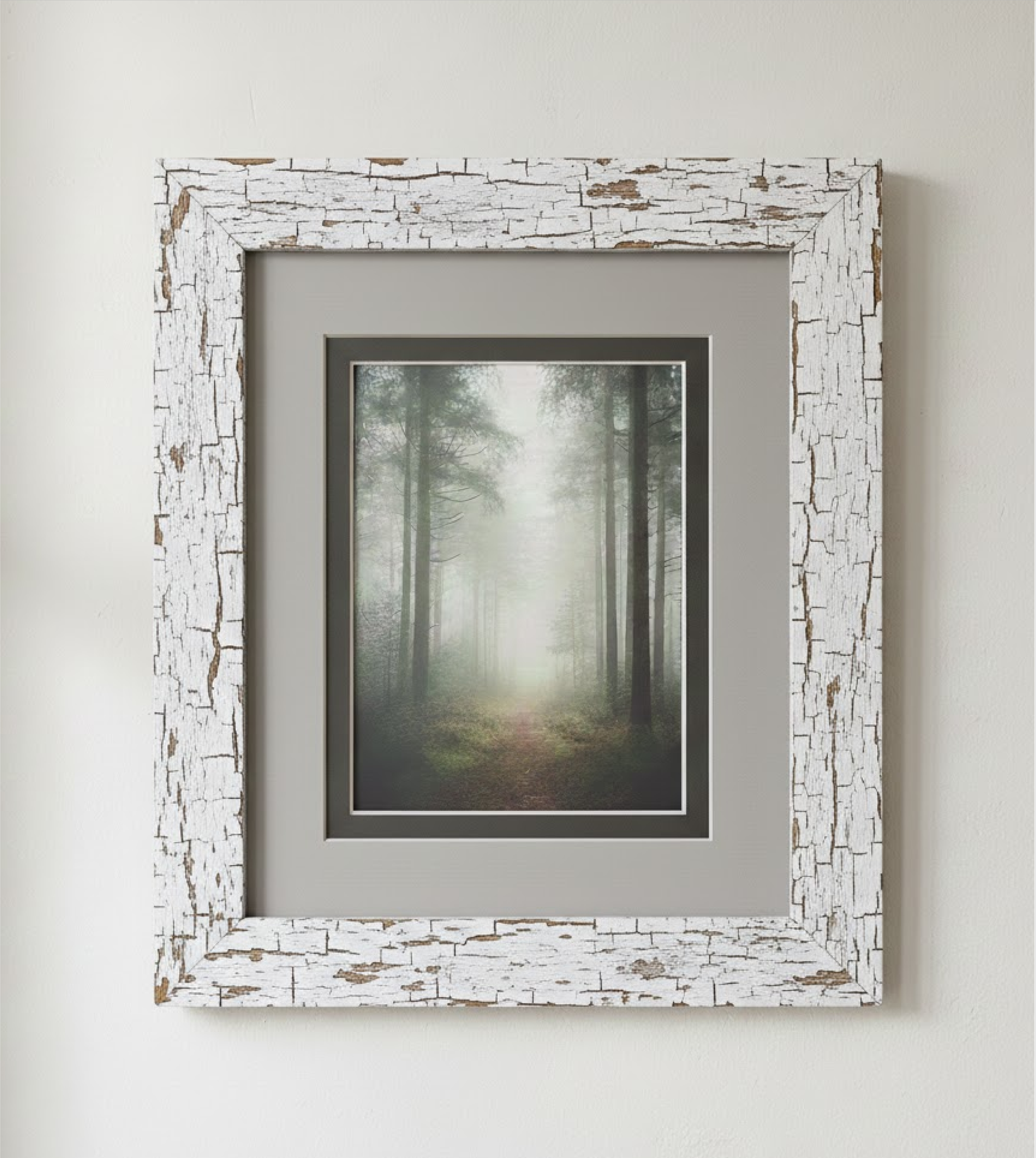 acabado de madera craquelado