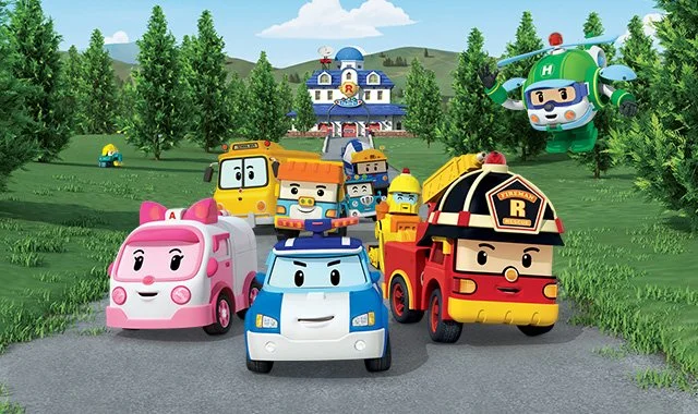 Poli robocar chinese cartoon recommendation