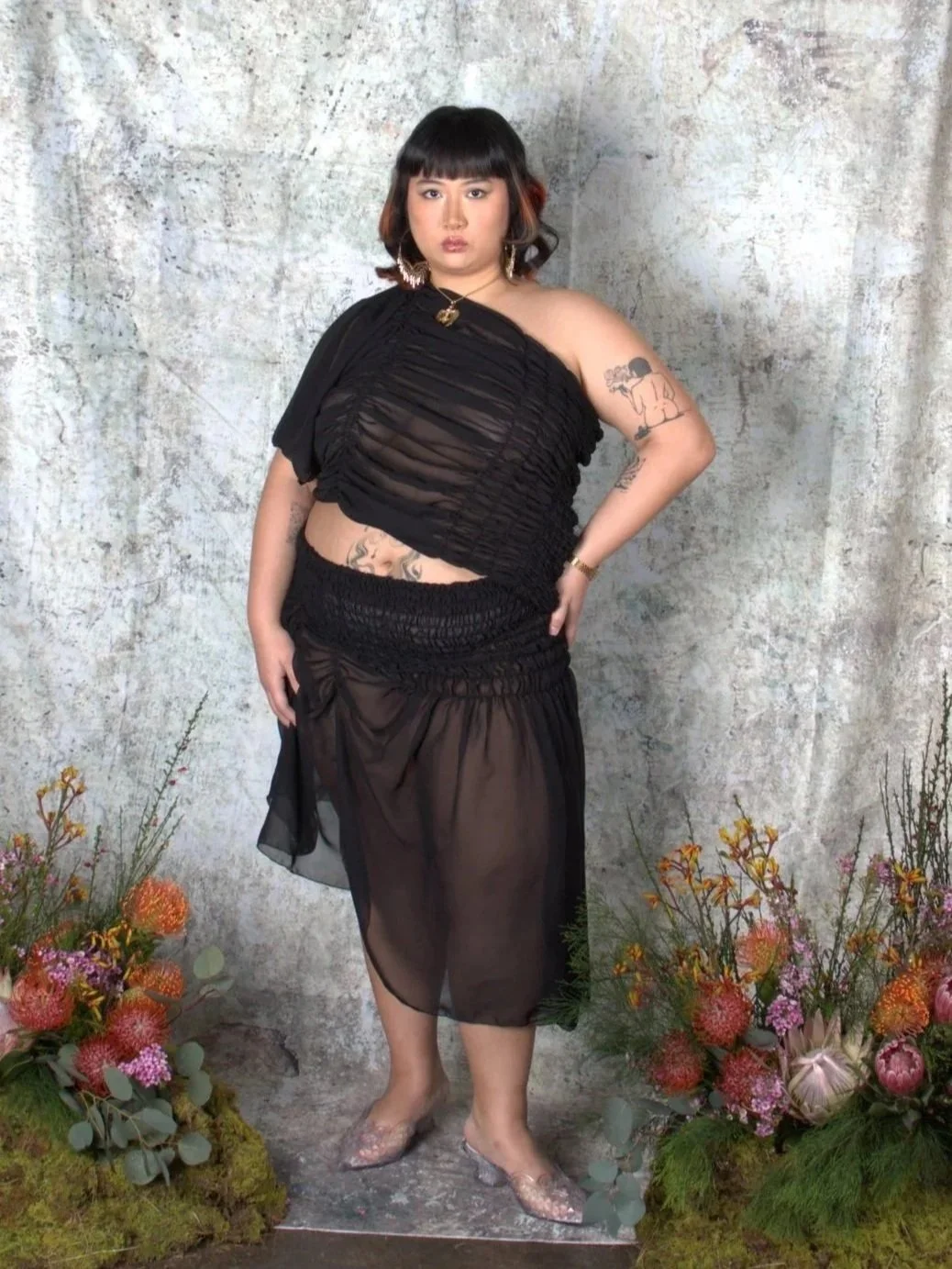 Quadrant Skirt - Black