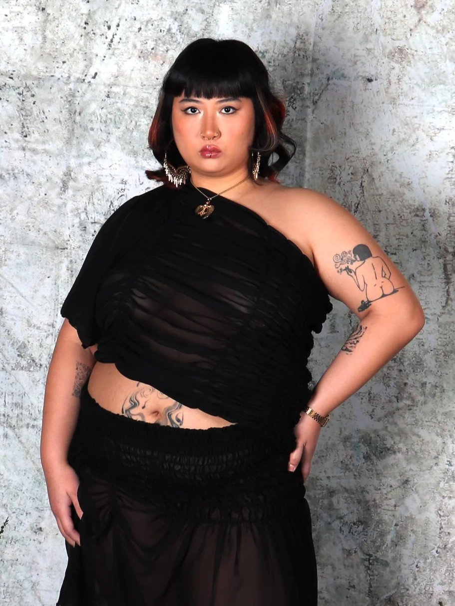 Trapezium Tank - Black