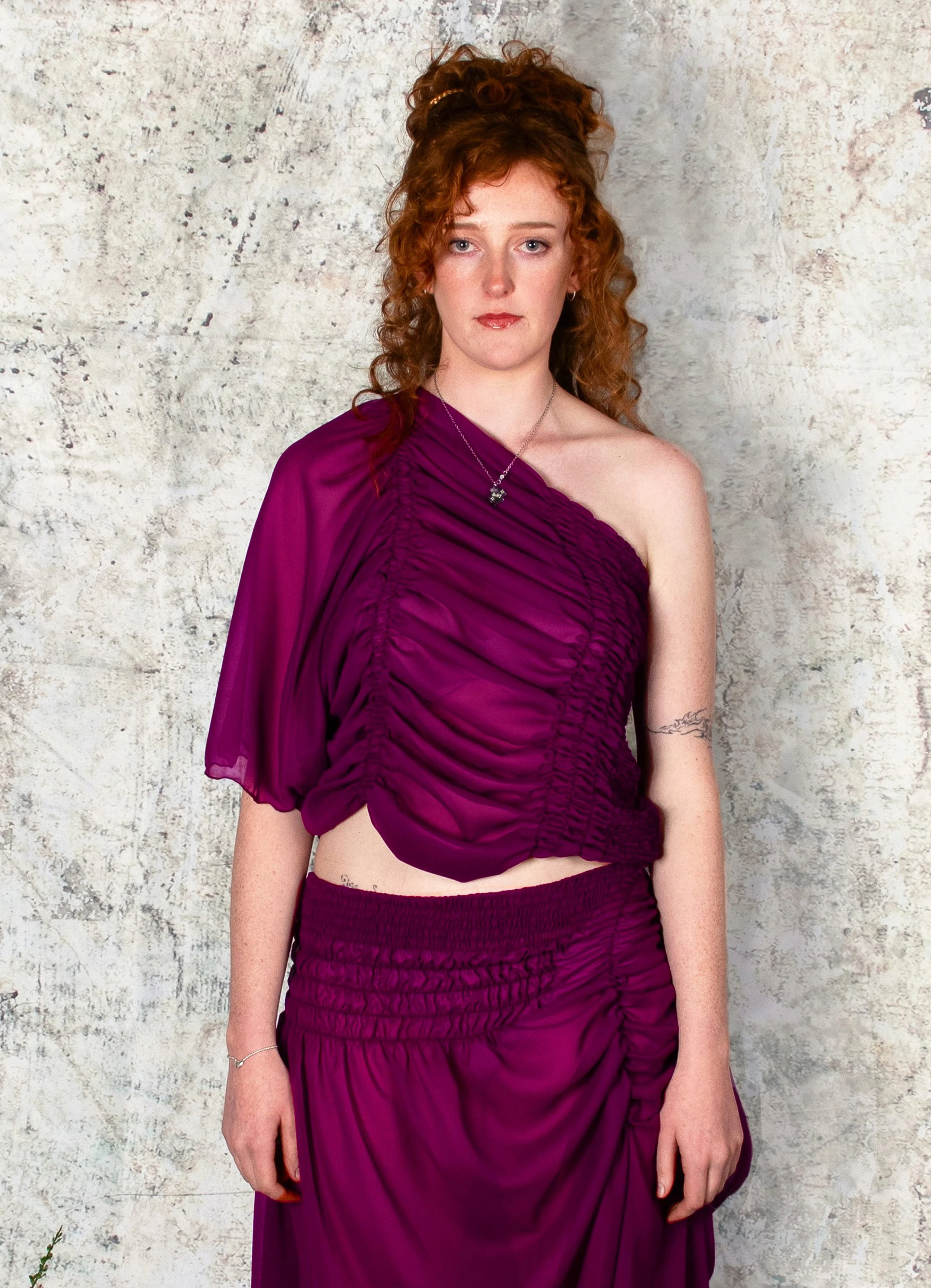 Trapezium Tank - Magenta