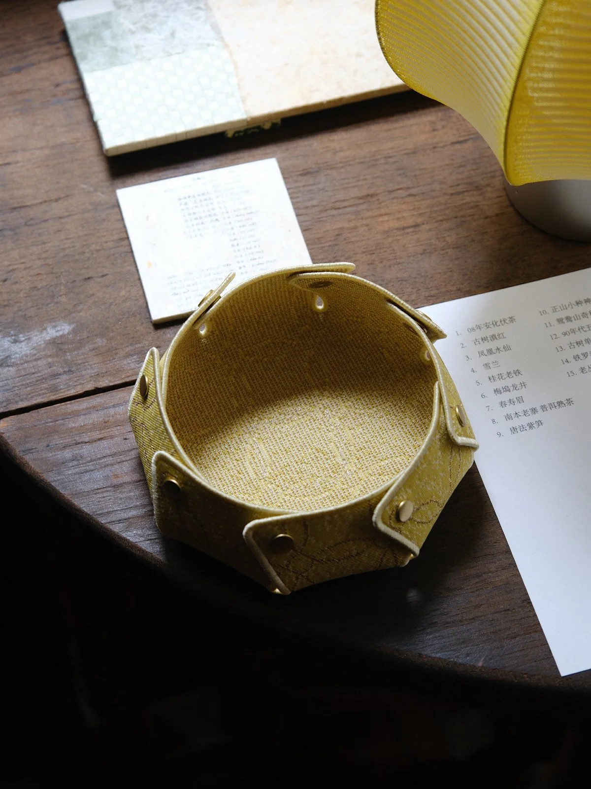 Knitted Octagonal Bowl