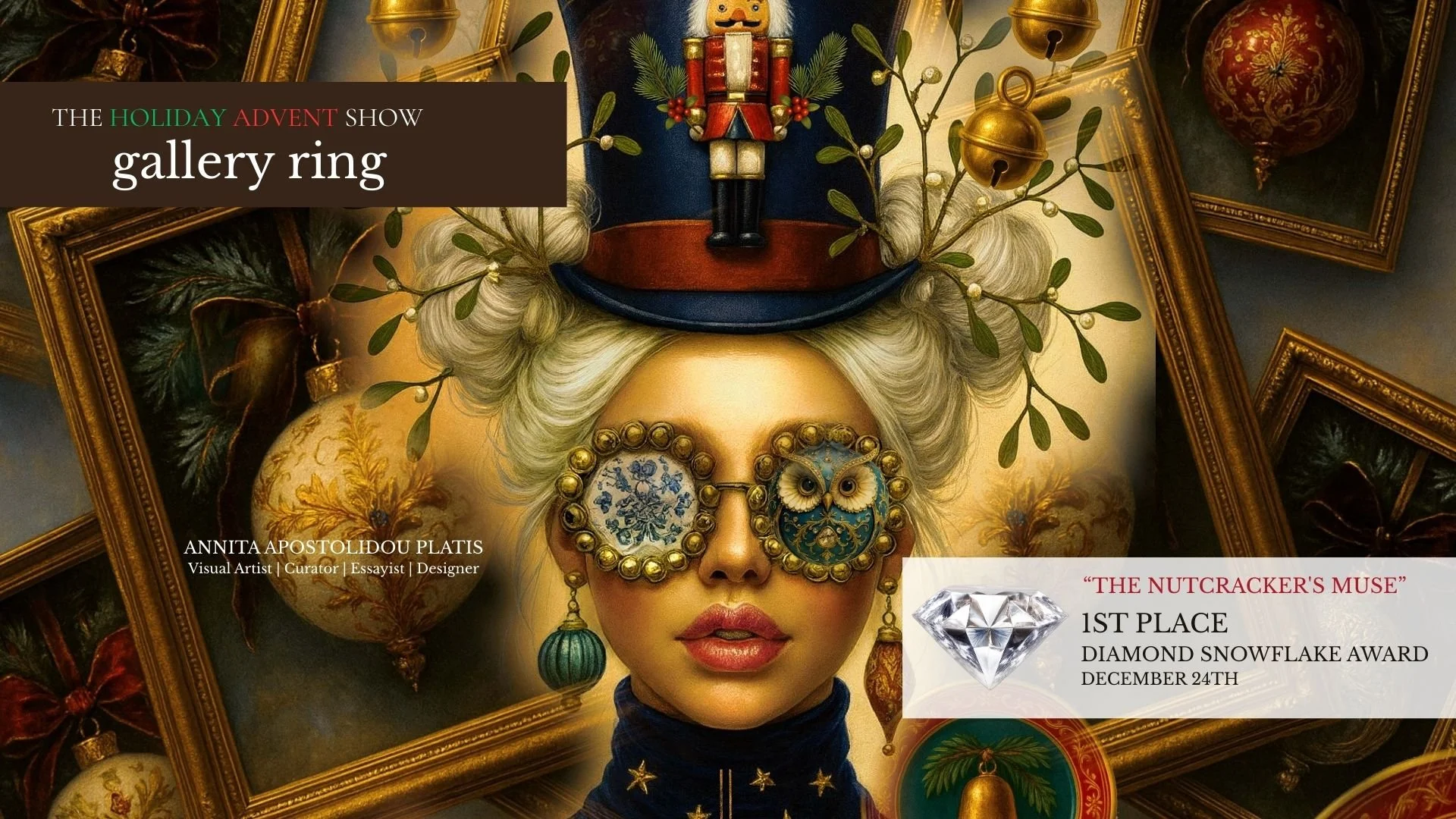 1st Place – Diamond Snowflake Award | Gallery Ring | December 2025 