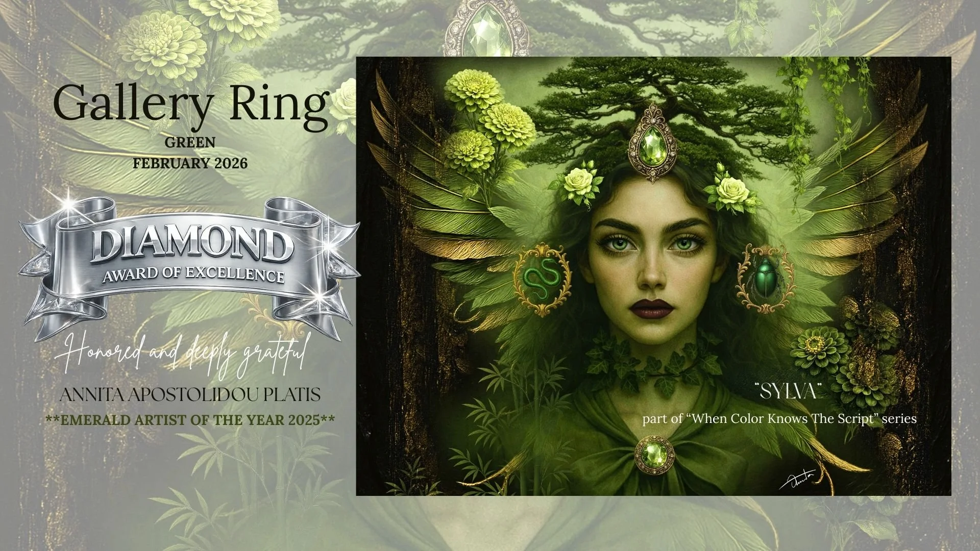 Sylva Wins Diamond Award of Excellence – Gallery Ring GREEN 2026