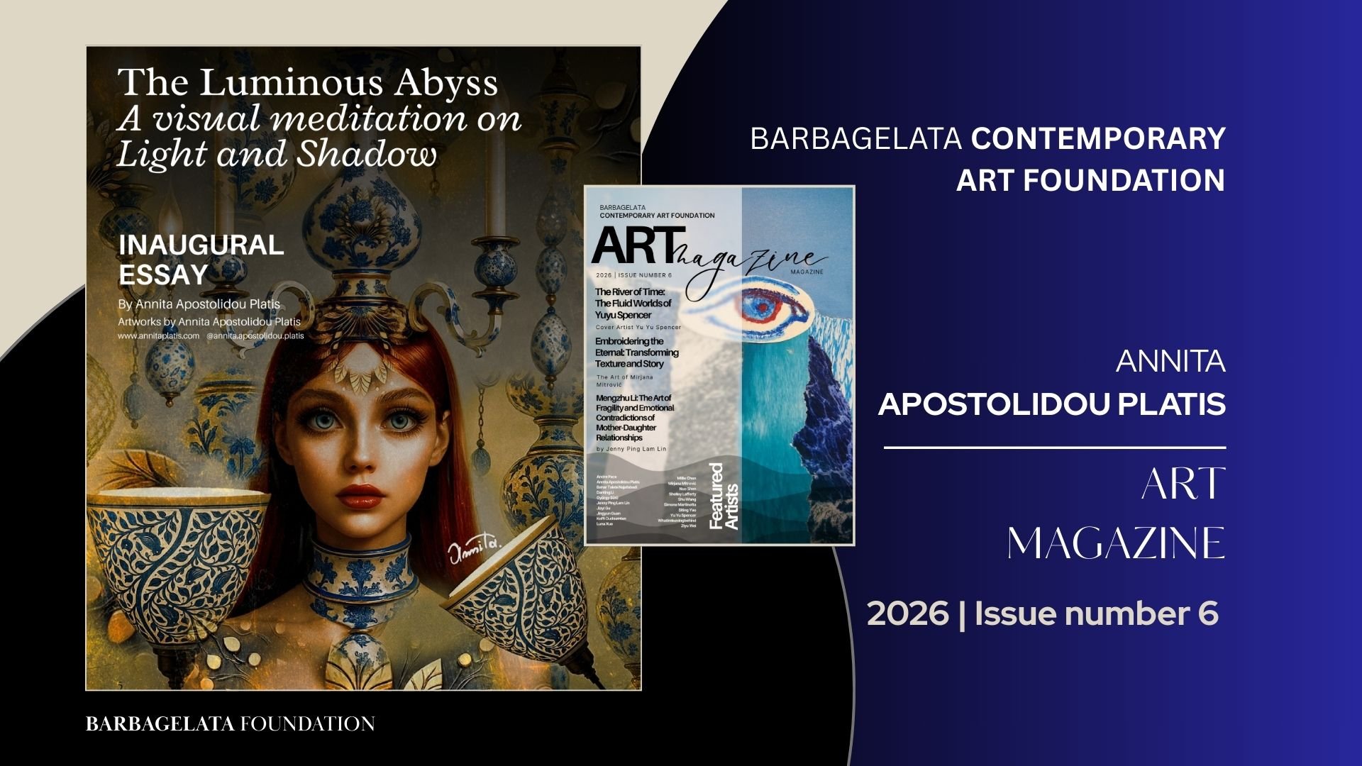 The Luminous Abyss Featured in Art Magazine Issue 6 | Barbagelata Contemporary Art Foundation