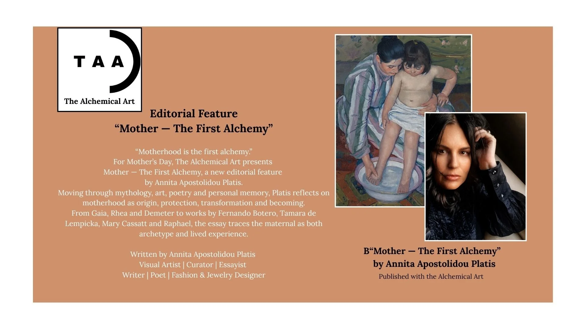 Mother — The First Alchemy – Curatorial Essay | Annita Apostolidou Platis 