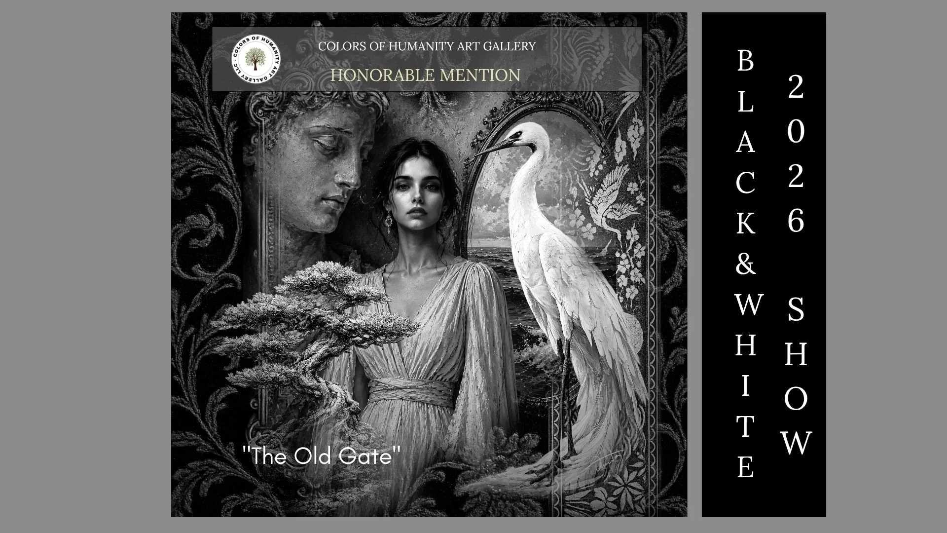 The Old Gate Receives Honorable Mention at Colors of Humanity Black &amp; White 2026 