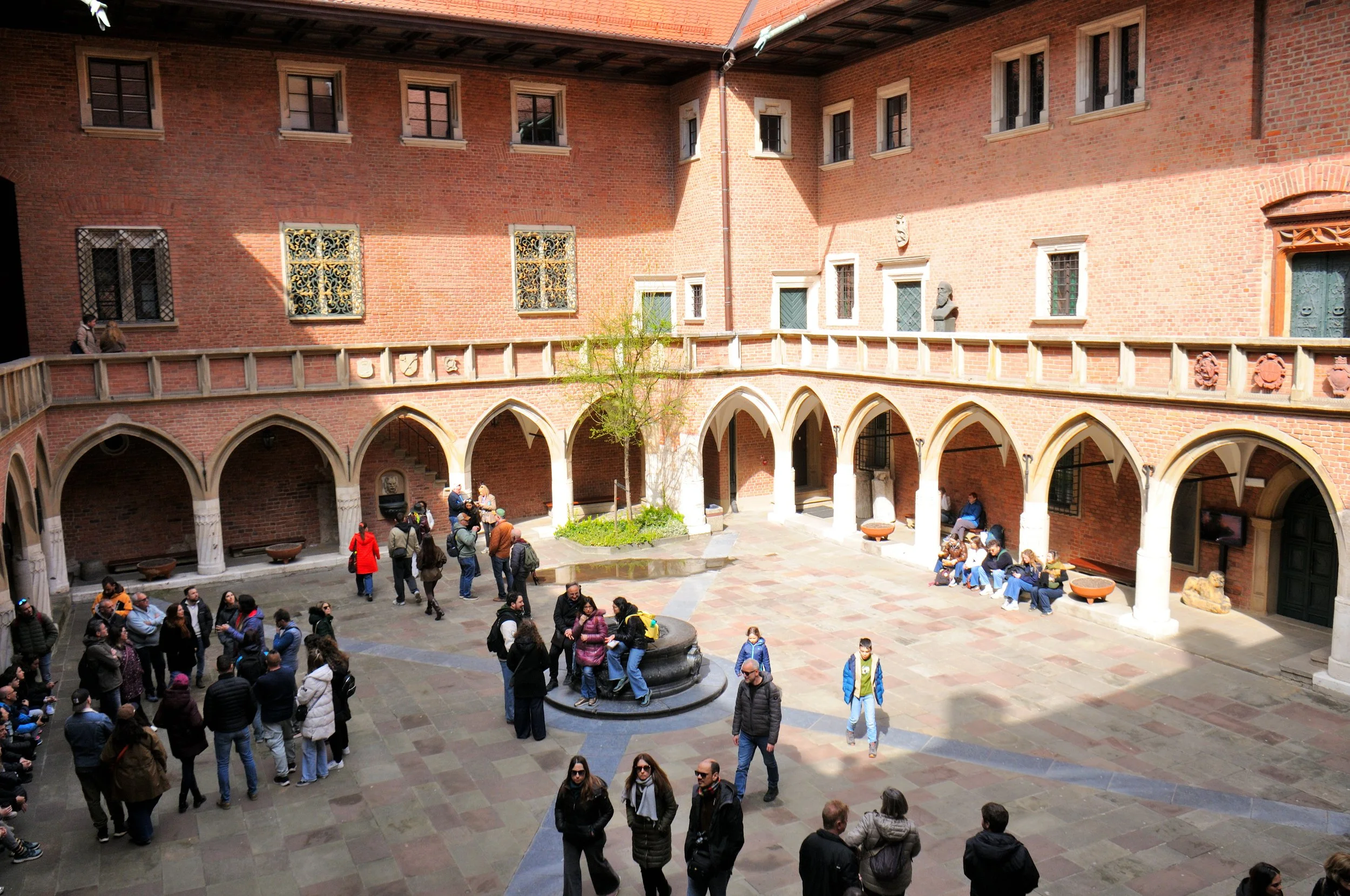 Collegium Maius - cortile interno