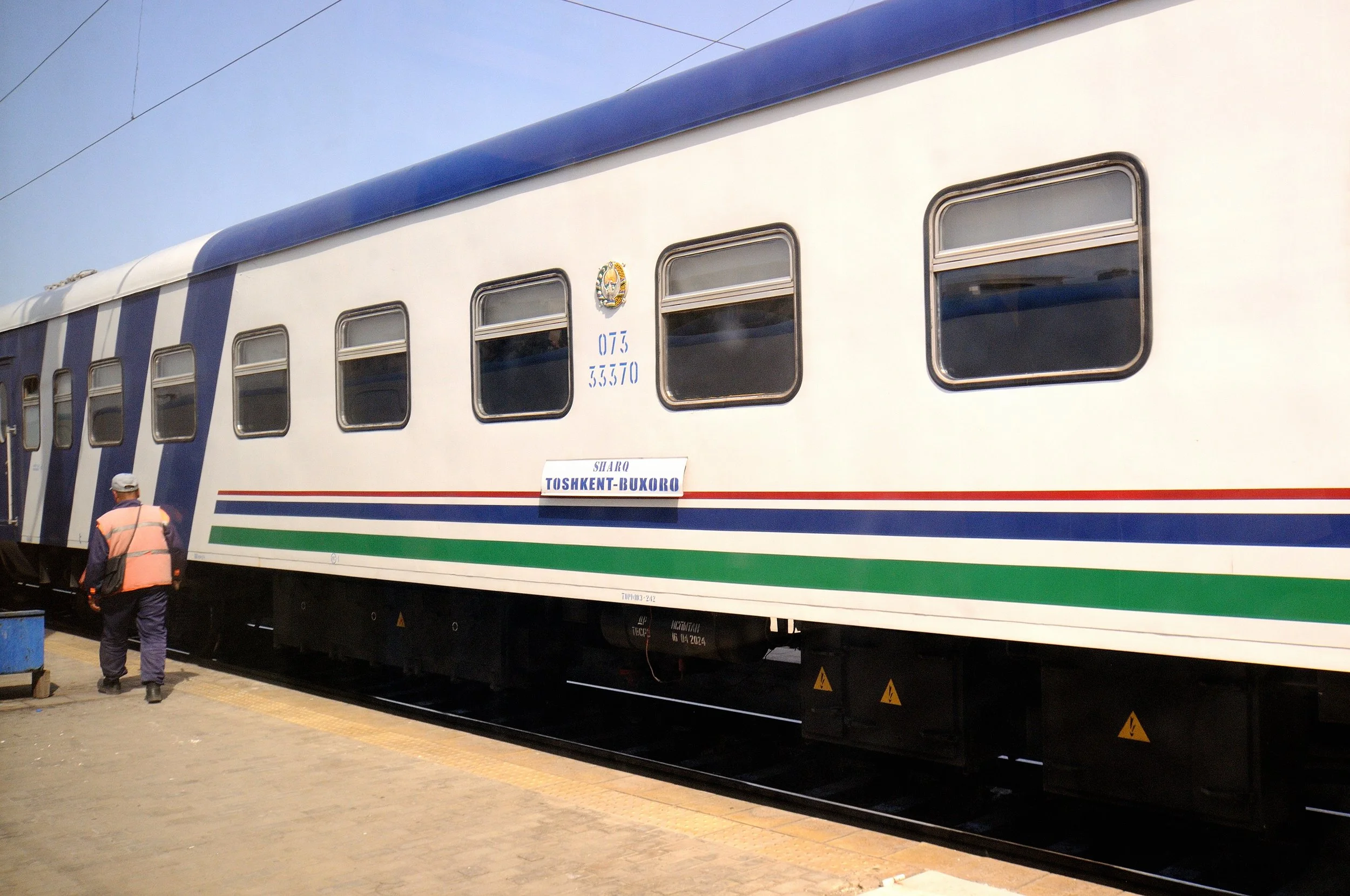 In treno per Samarcanda