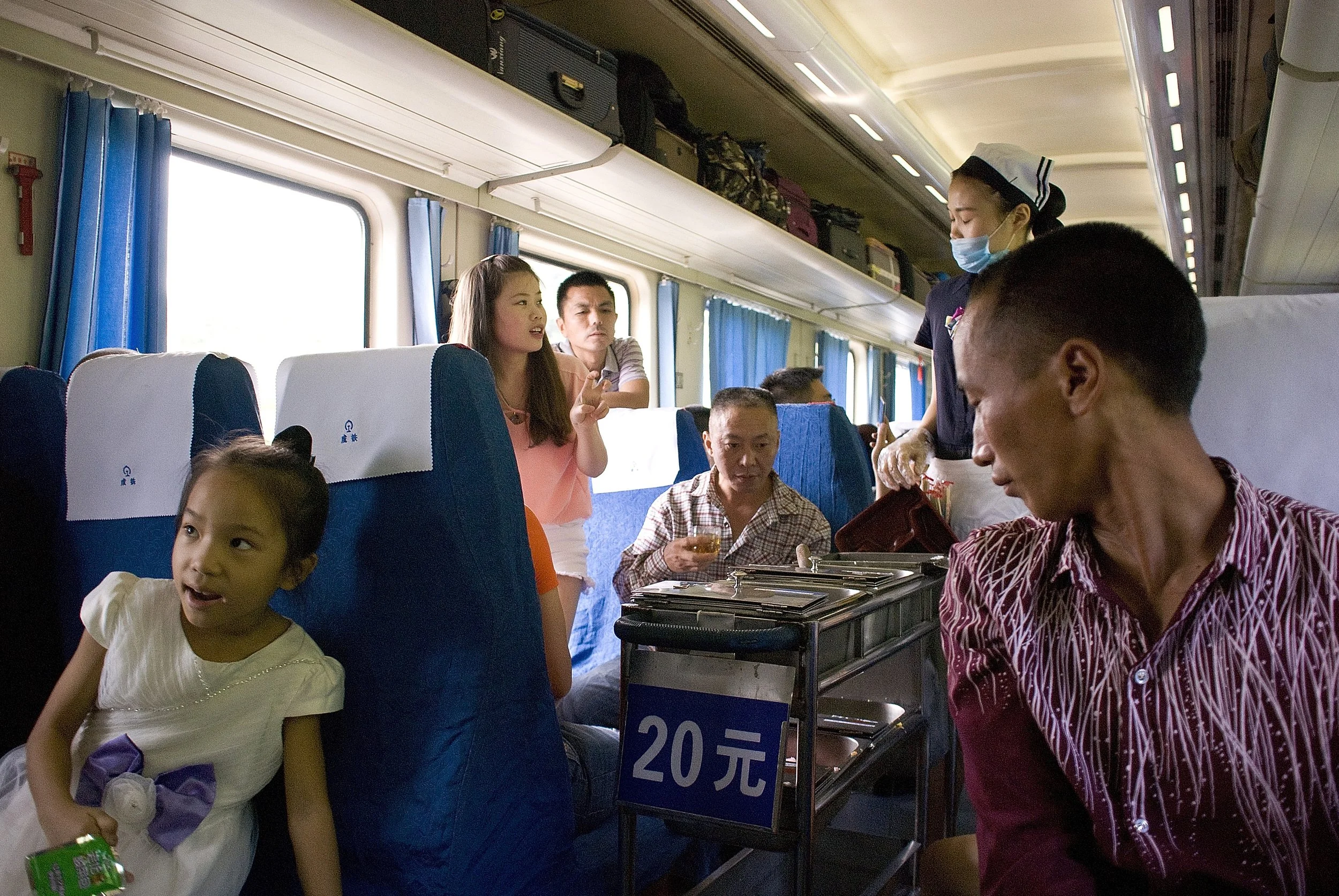 Ritorno sul treno Chengdu - Beijing