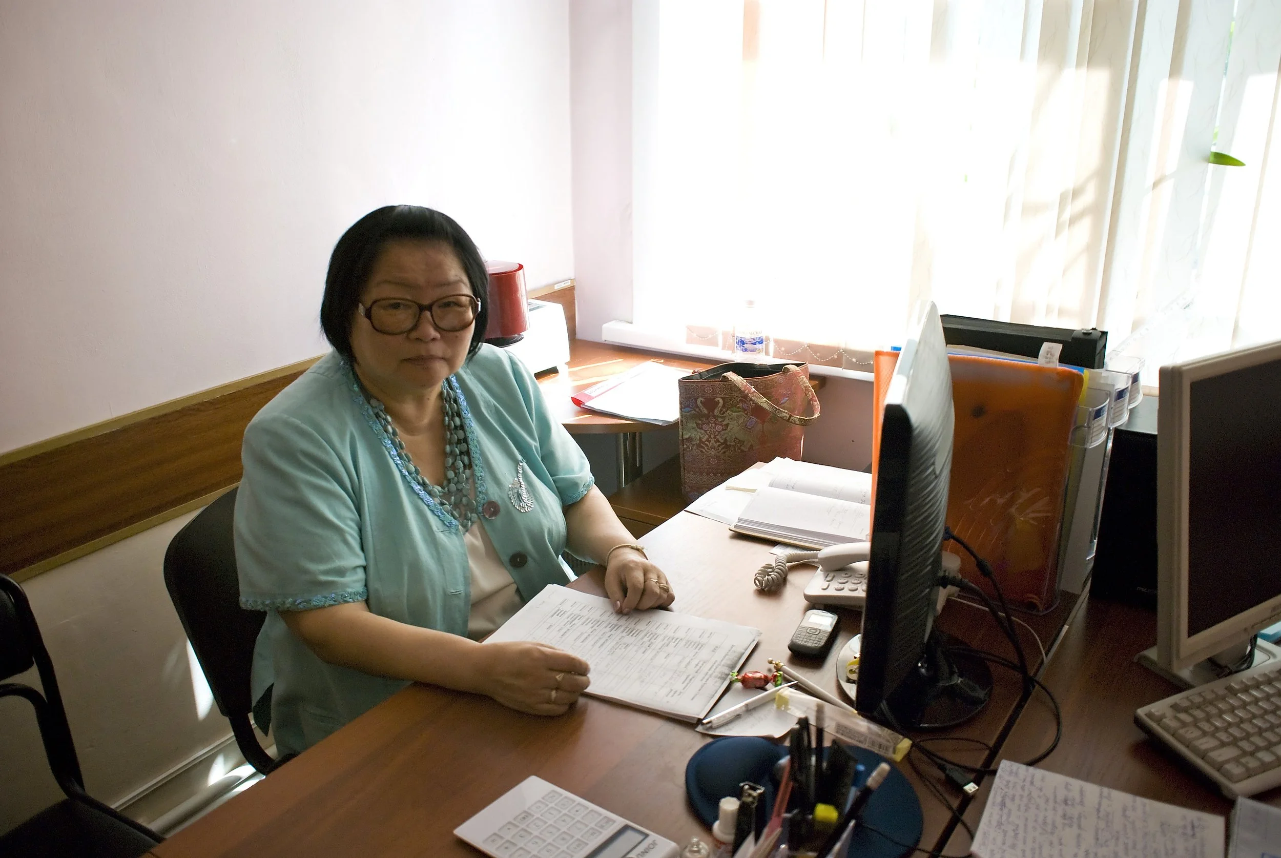 Dolzhidma Dorzhieva - ufficio stampa del Partito Comunista della Federazione Russa (per approfondire leggi "Vostok").