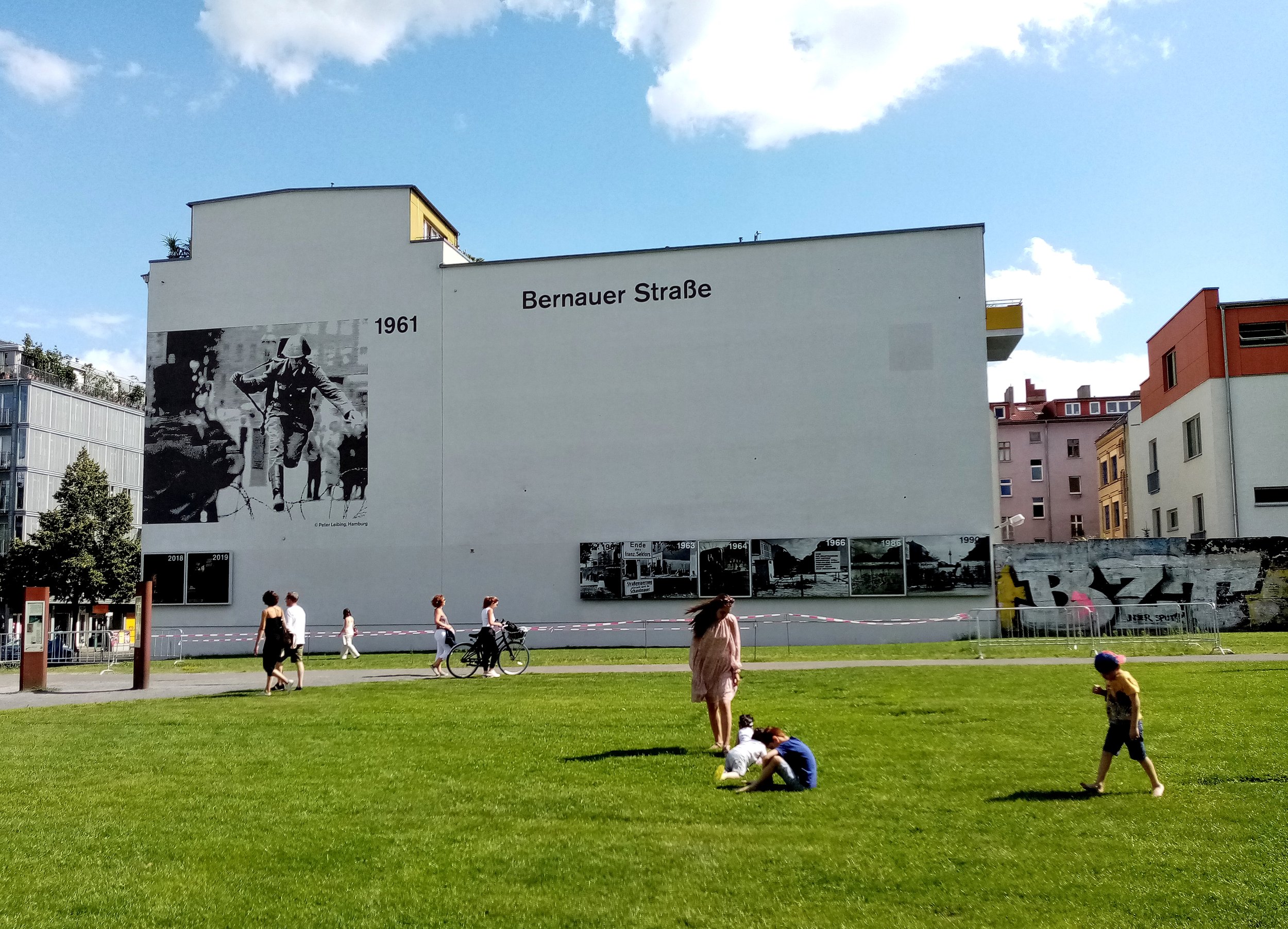 Berlino - Prenzlauer Berg, nei pressi del Muro