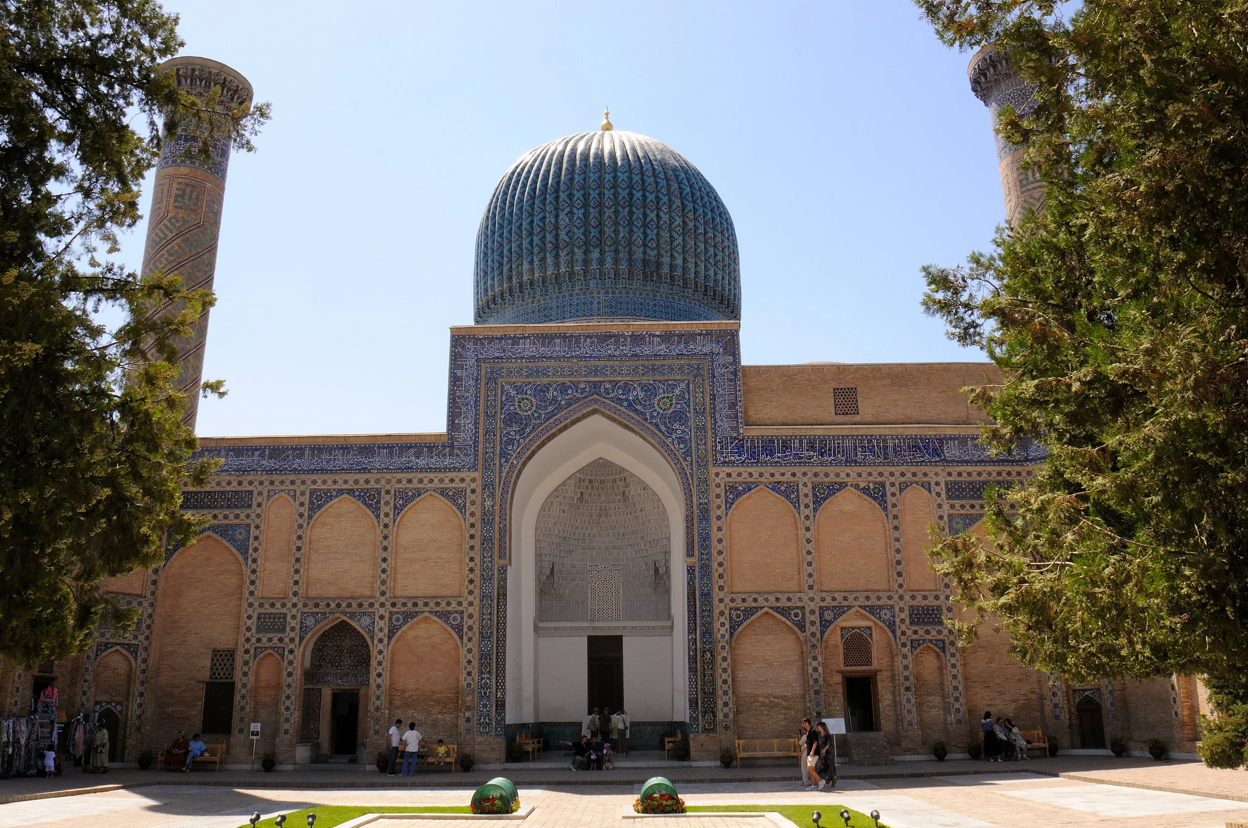 Samarcanda - Il Mausoleo di Amir Timur al risveglio