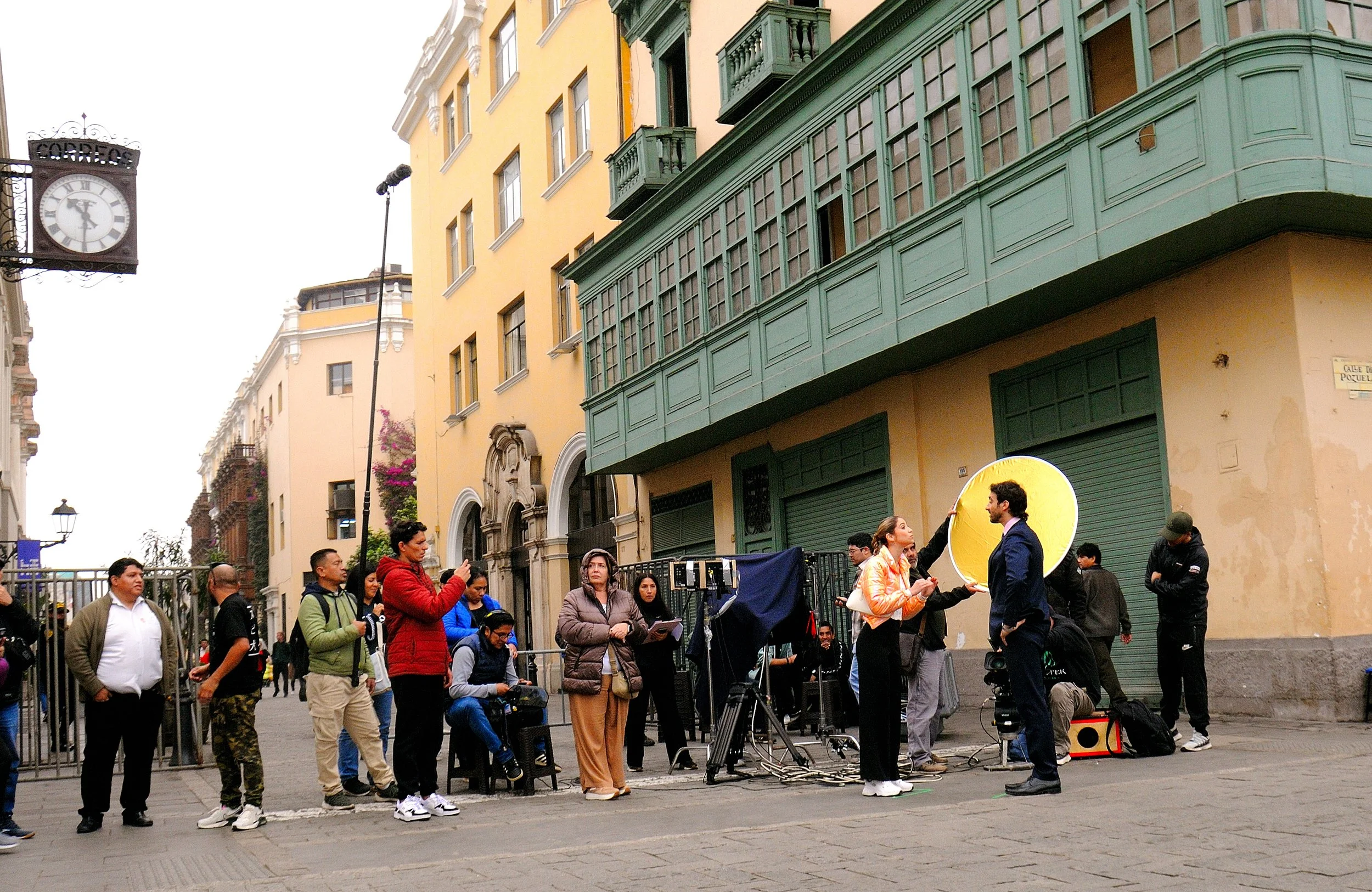 Lima - riprese di una nota serie televisiva