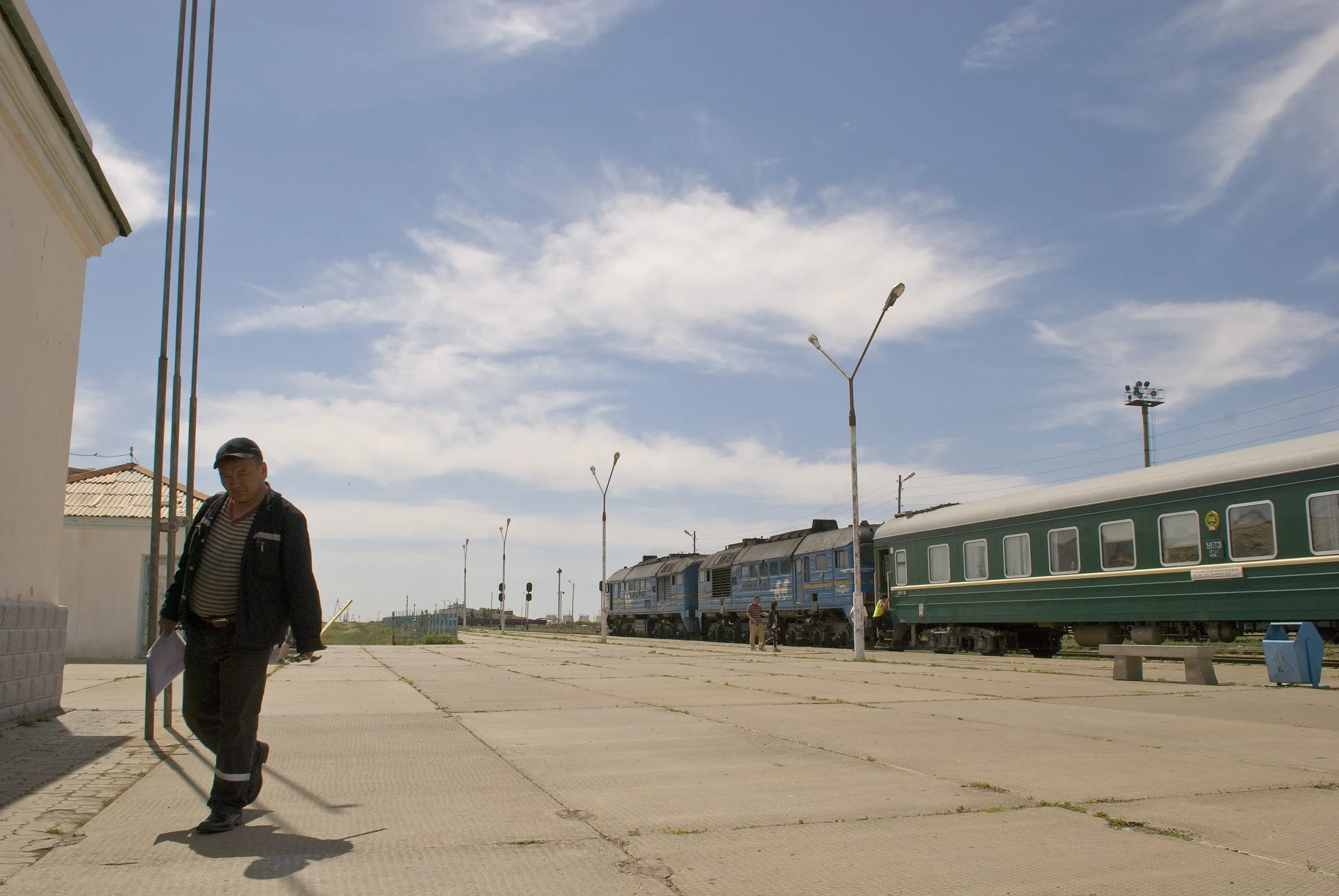 Stazione di Ulan Bator, destinazione Beijing (Pechino)