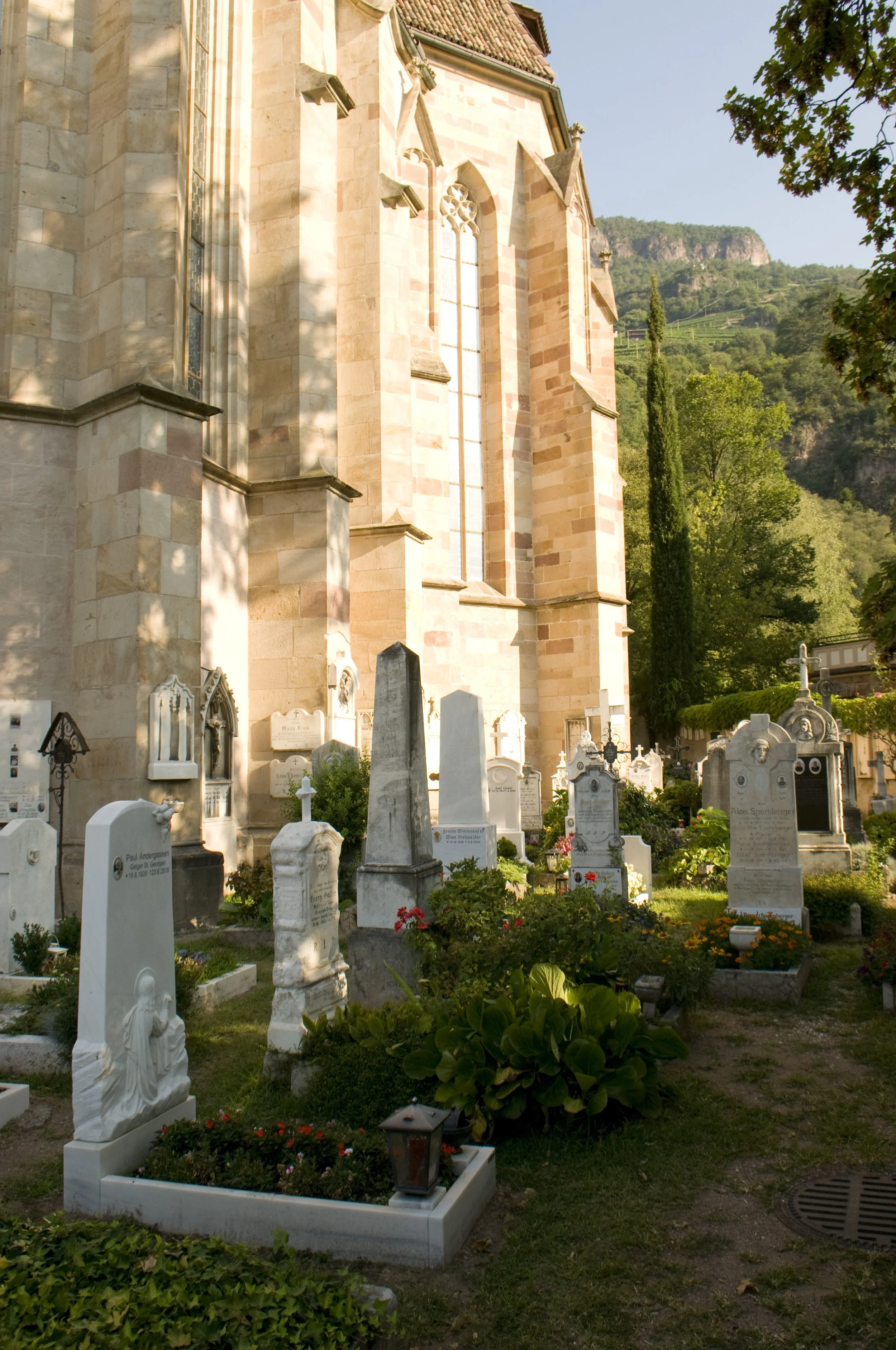 Bolzano/Bozen - quartiere di Gries, cimitero parrocchiale