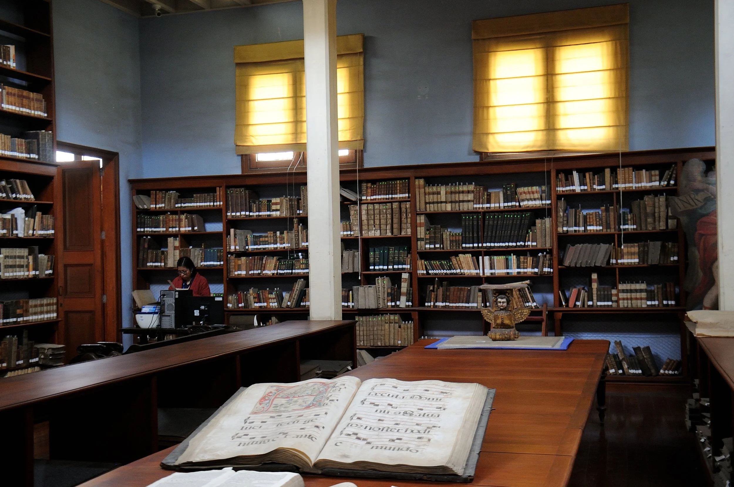 Lima - Basilica Catedral, biblioteca