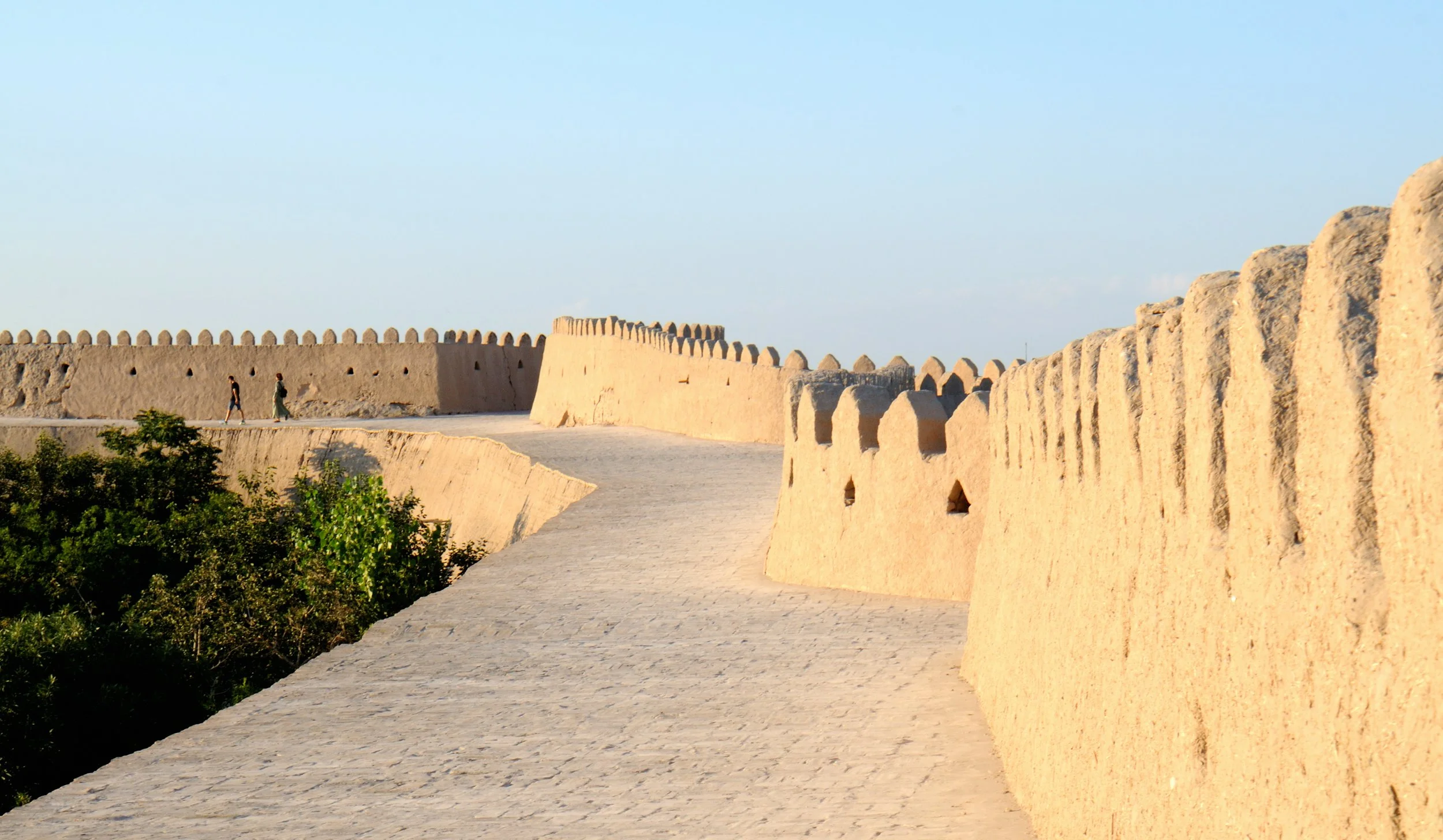Camminamento lungo le mura