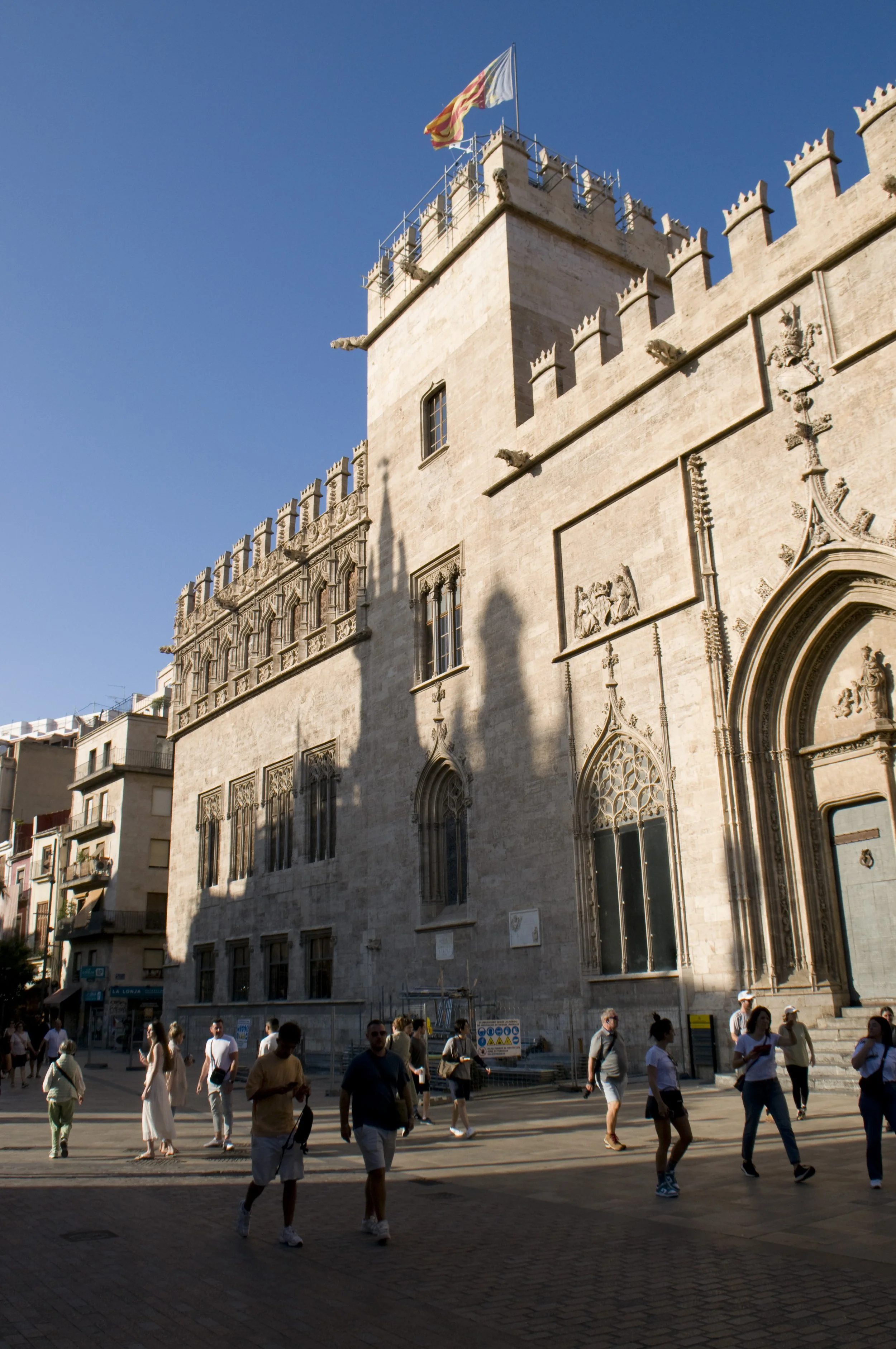 Valencia - Loggia della Seta: simbolo del potere economico della città nel '500.
