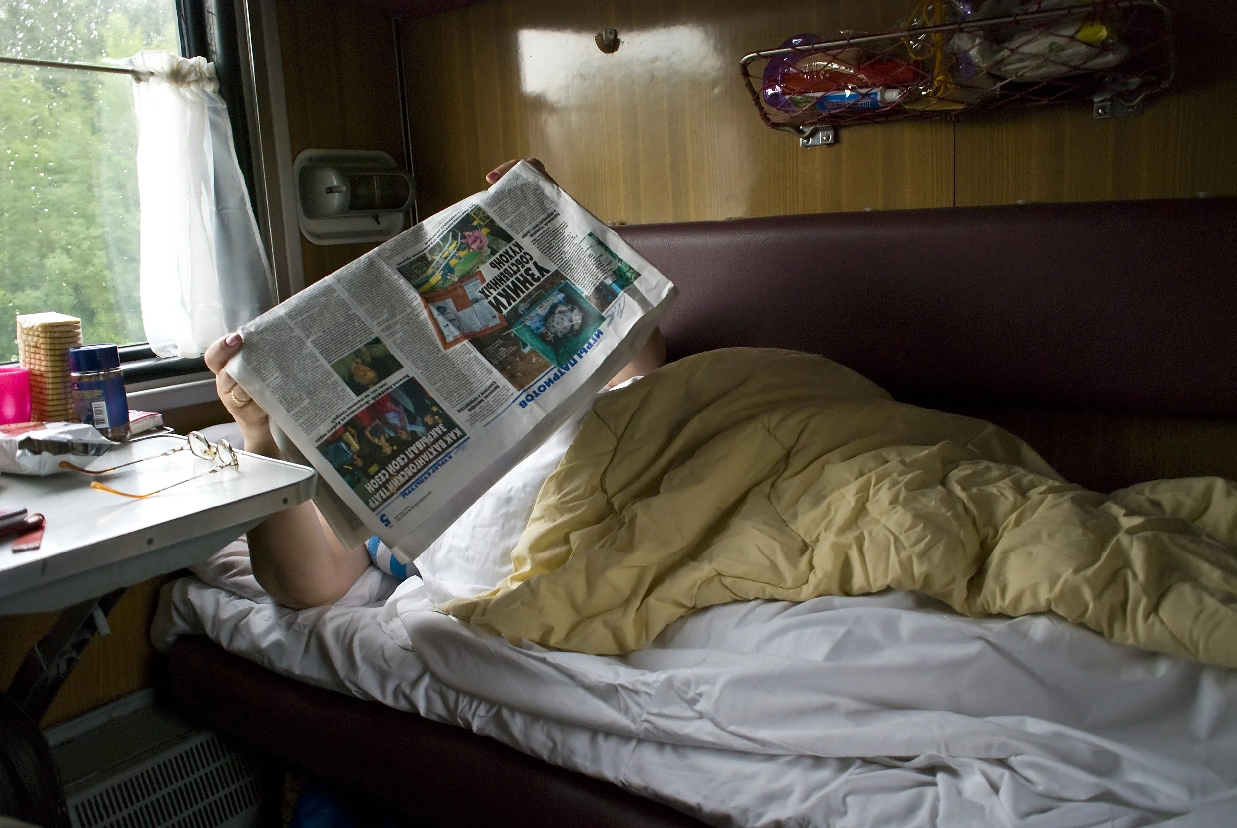 Sul treno per Irkutsk (55 ore)