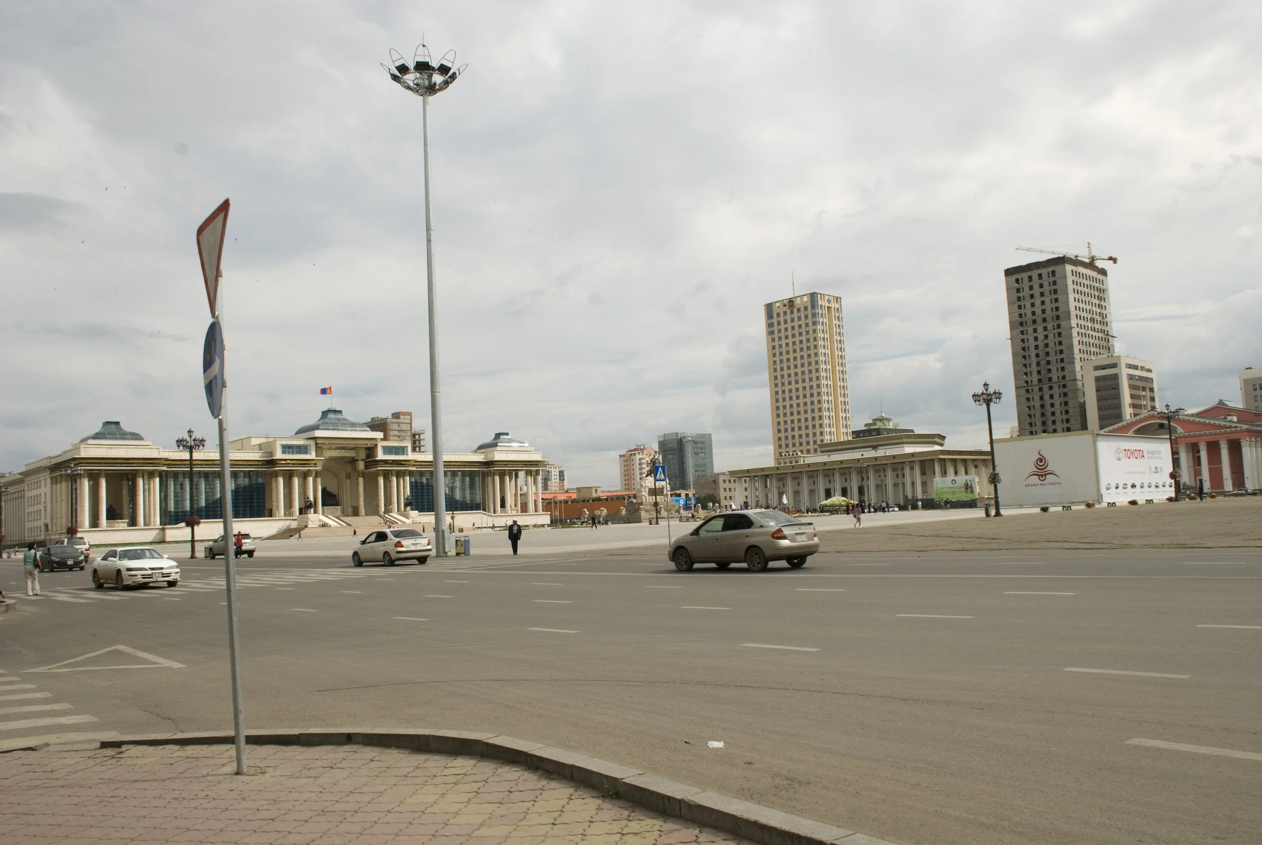 Ulan Bator -  Piazza Sukhbaatar 