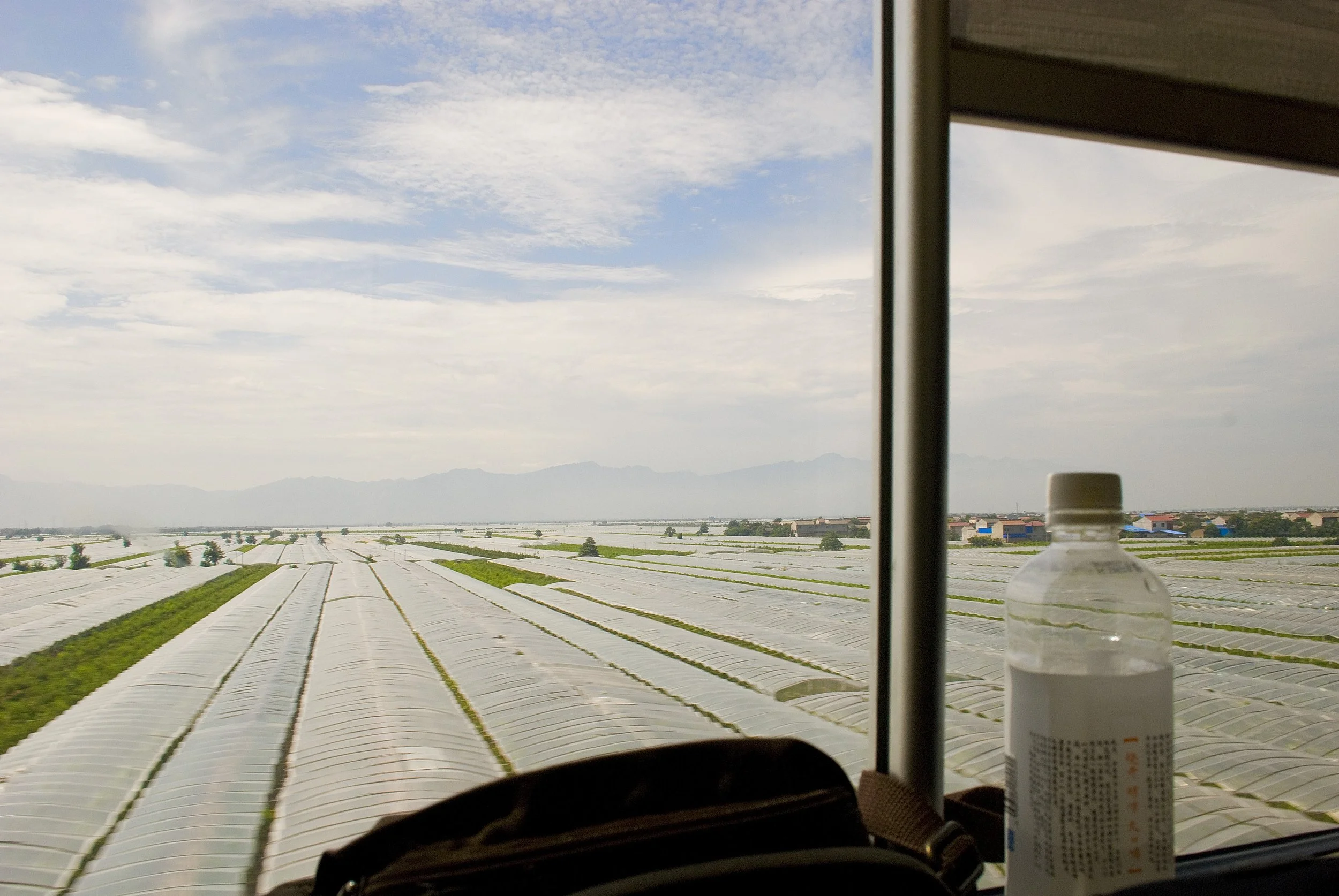 Sul treno per Xi'an, capoluogo della provincia dello Shanxi 