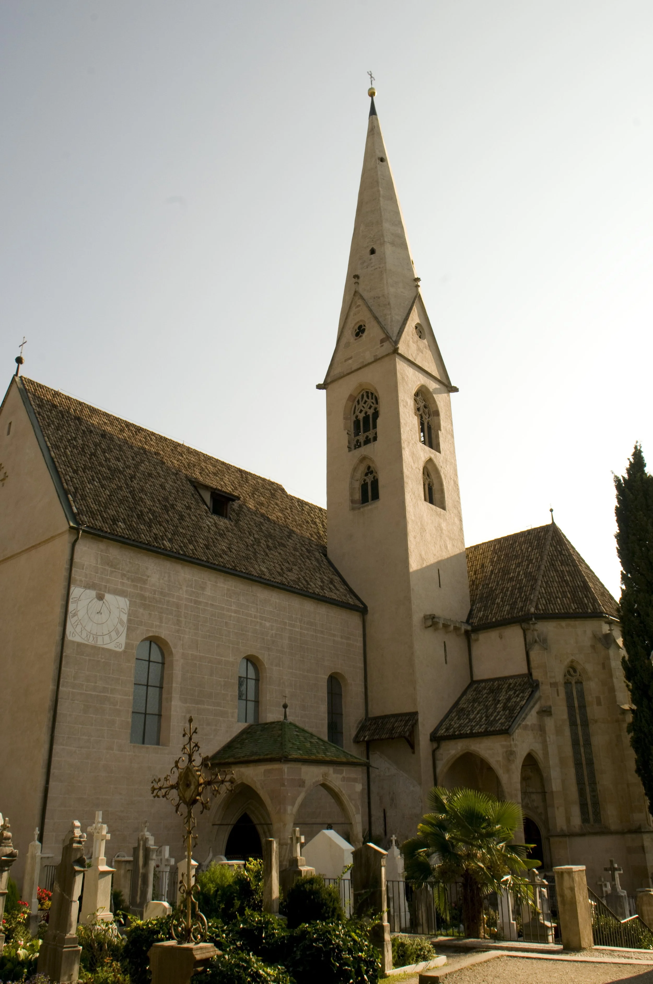 Bolzano/Bozen - quartiere di Gries, chiesa parrocchiale