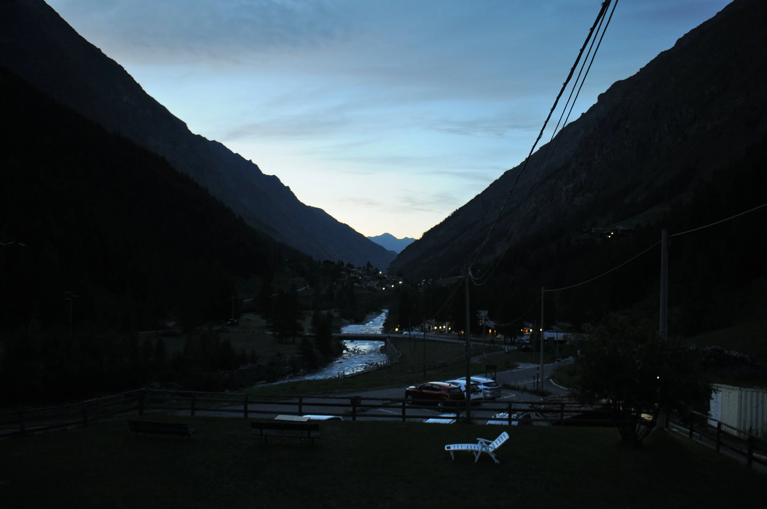 Valsavarenche - il fiume Savara fotografato da Bien