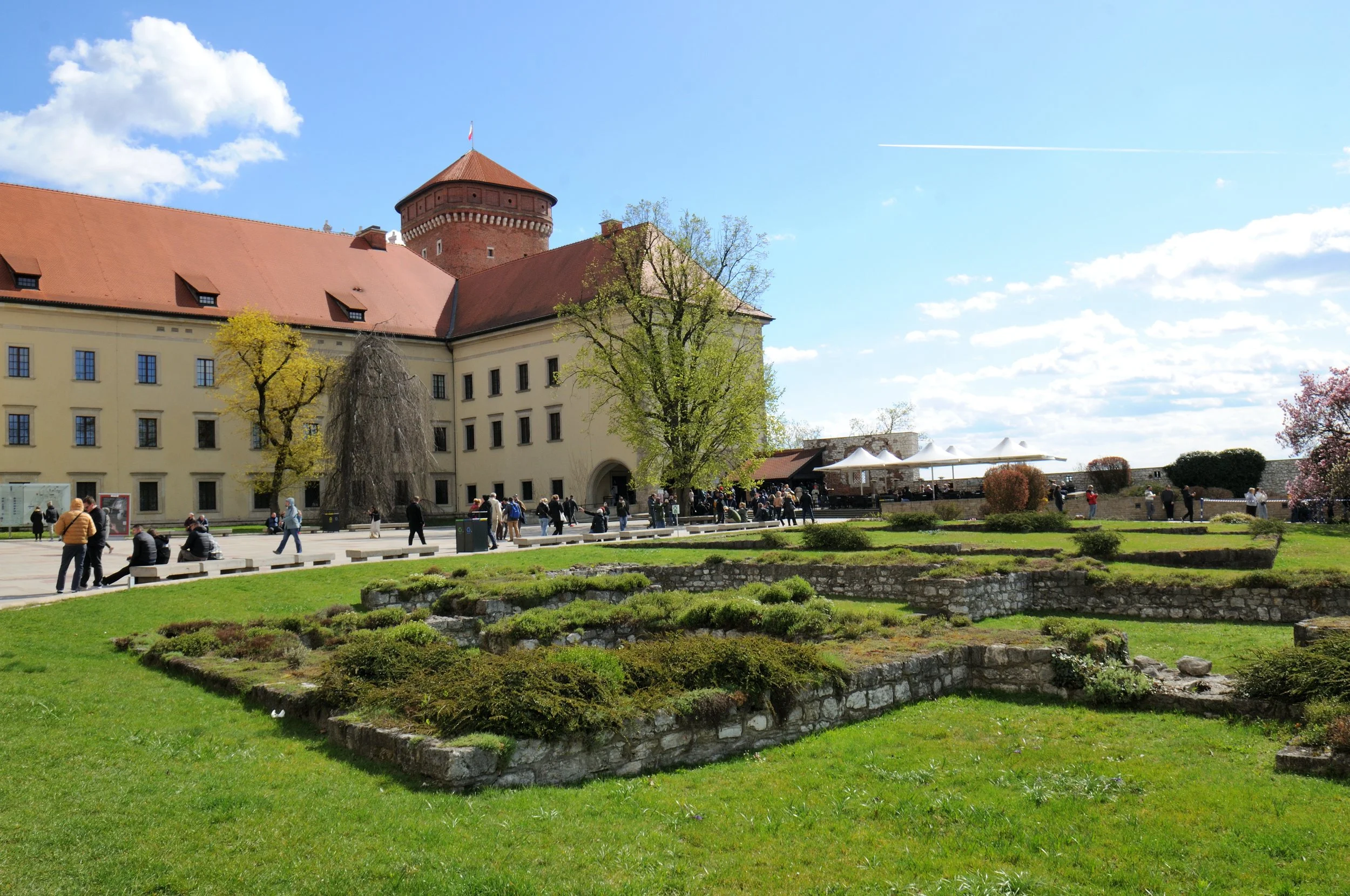 Castello del Wawel - scavi archeologici di antiche fondazioni