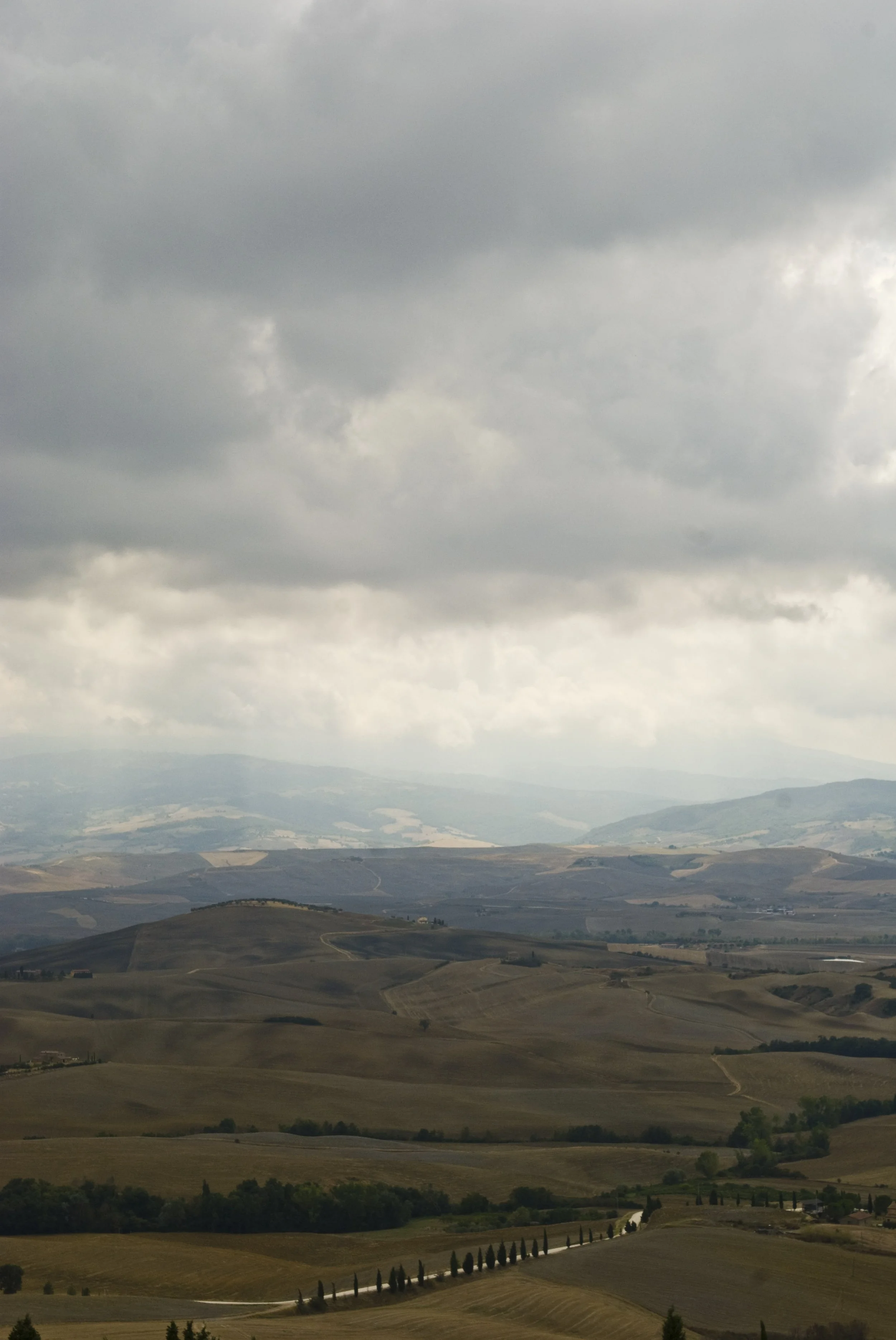 Val d'Orcia: veduta da Pienza (Siena)