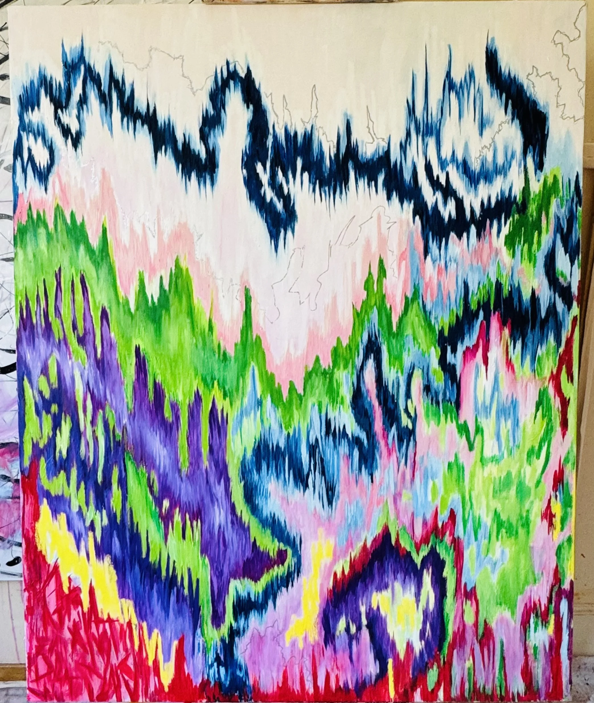 Ring the Alarm Oil on Canvas