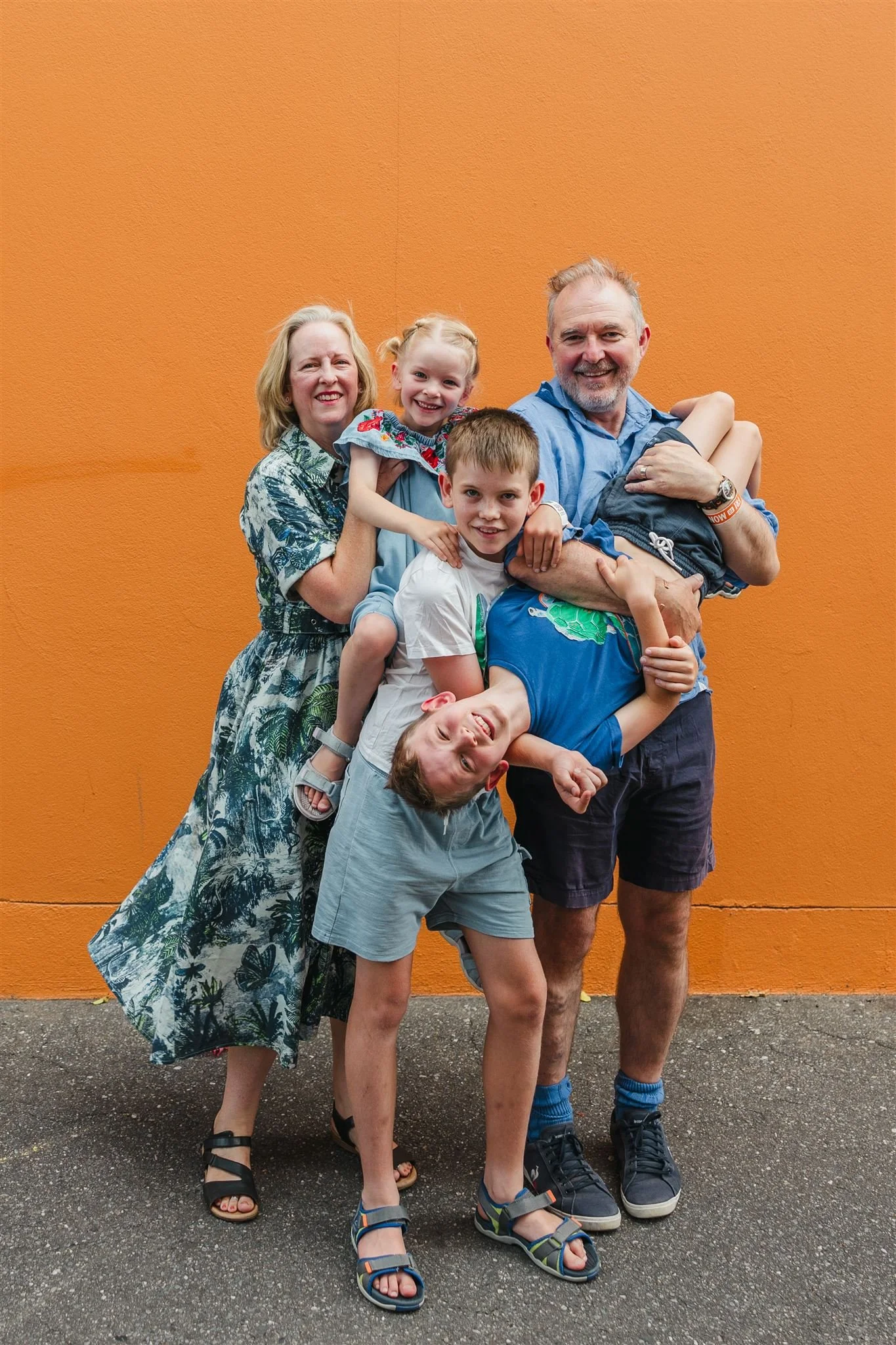 The steps to happiness: 
1. Meet and marry a fellow weirdo. 
2. Make three extra little weirdos. 
3. Live your best weirdo life.