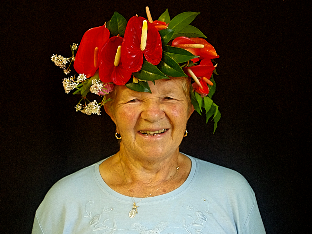 Bouquets la tête