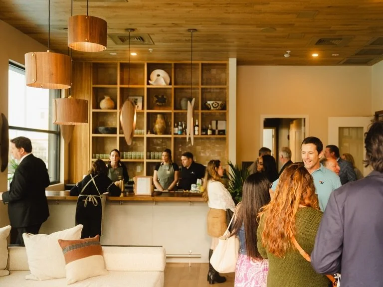 What an epic week. Thank you, VB, for the warm welcome. 

We kicked off our opening with new friends and neighbors exploring our digs for the first time, fueled by coffee from @nowakecoffee, live music from @the_hookz, light bites from Chef Jesse Wyk