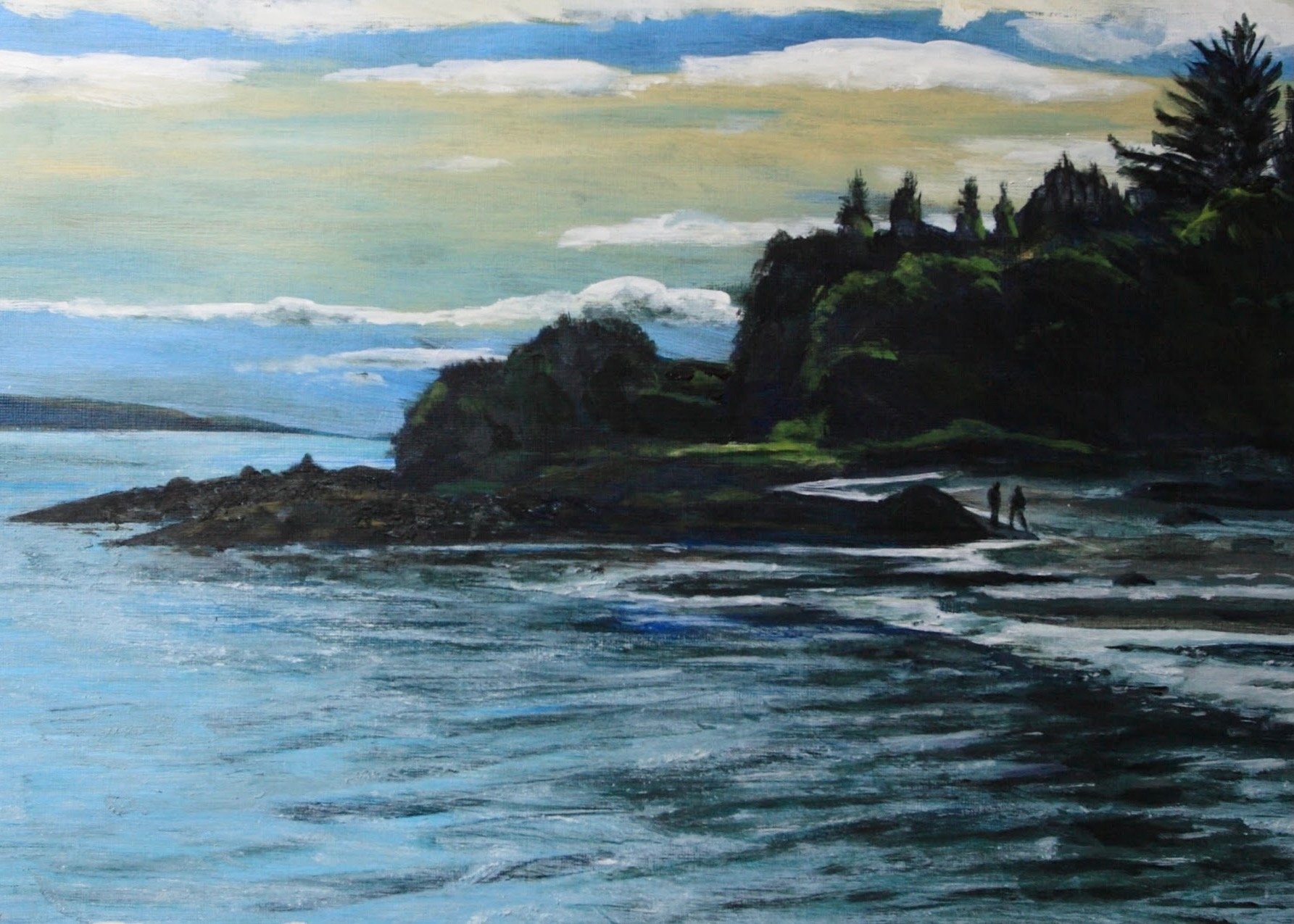 [T04] Torrisdale (Original, Media: Acrylic, Surface: A3 paper) £90