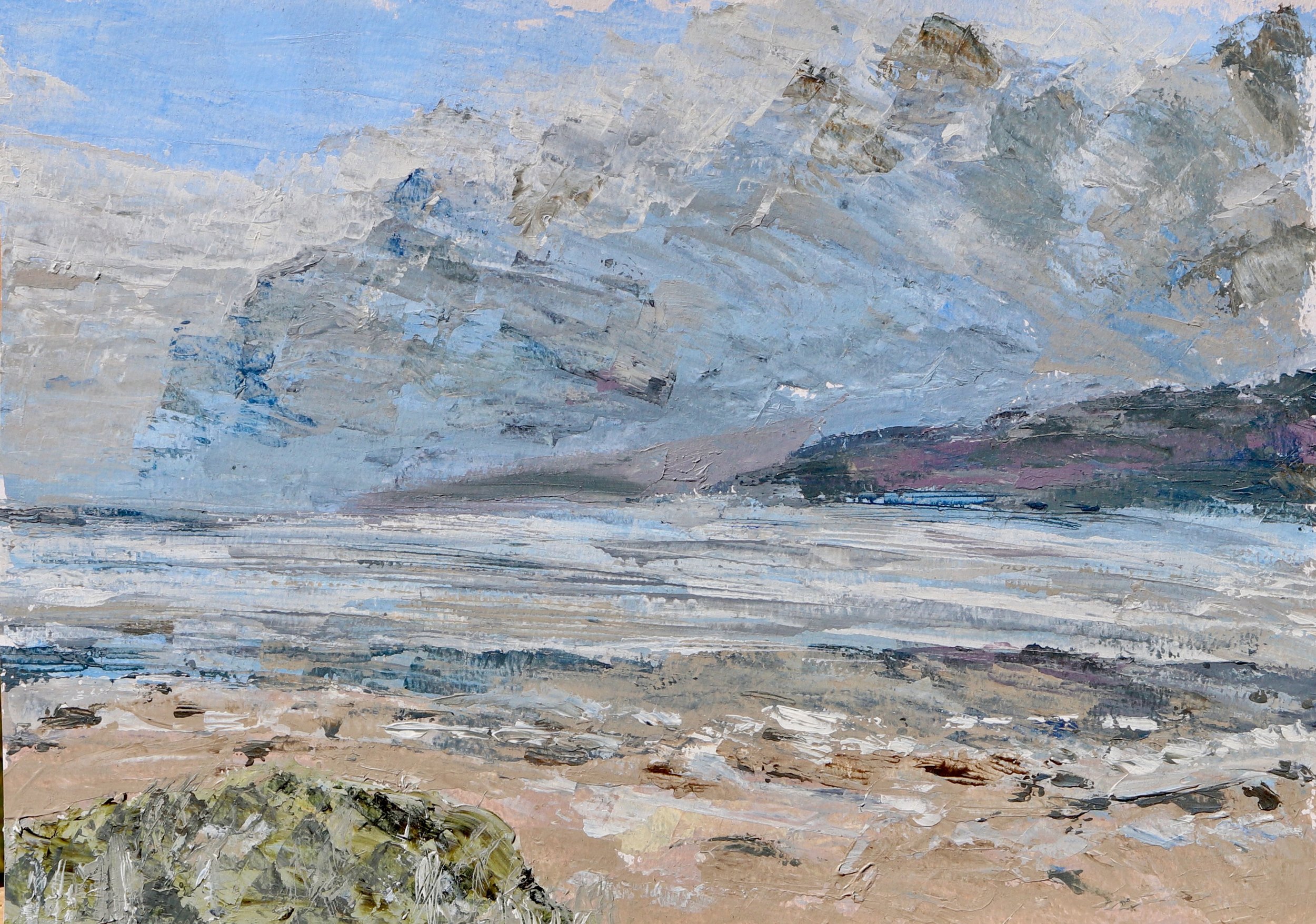 [C41] Carradale Bay (Media: Acrylic, Surface: Paper 29.7x42.0 cm) £20