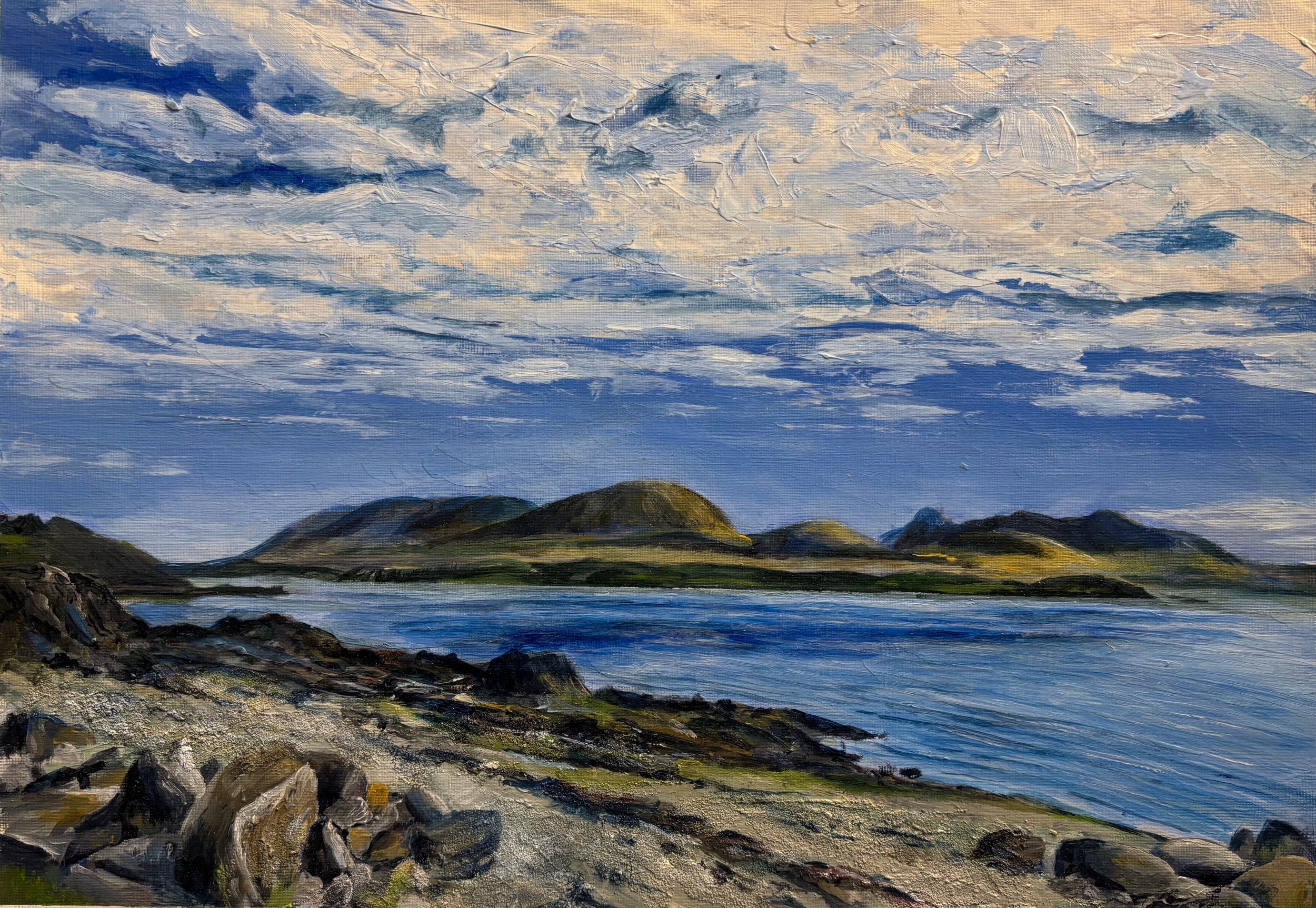 [T07] Torrisdale (Original, Media: Acrylic, Surface: A3 paper) £90