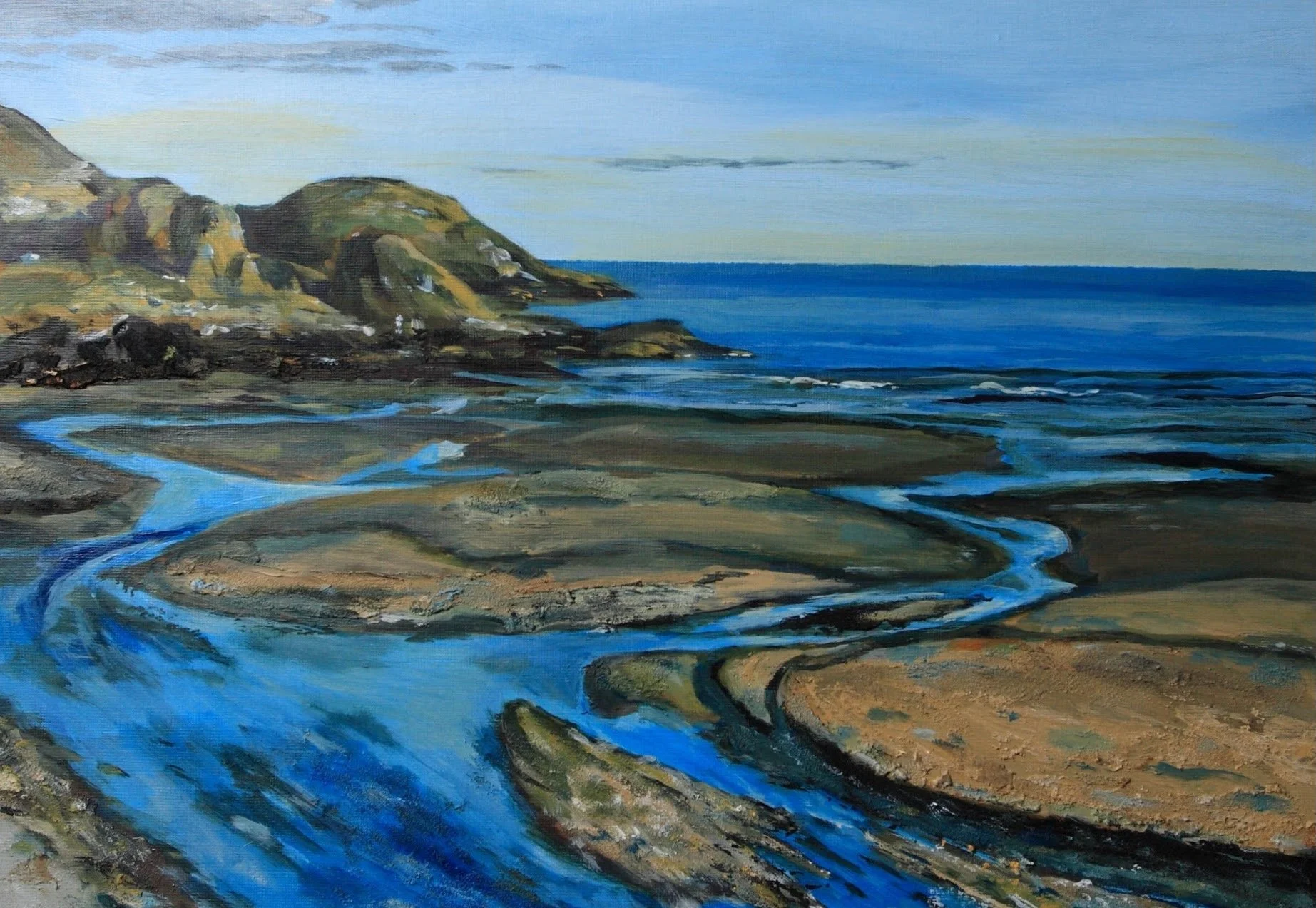 [C24] Carradale Bay (Media: Acrylic, Surface: Paper 29.7x42.0 cm) £70