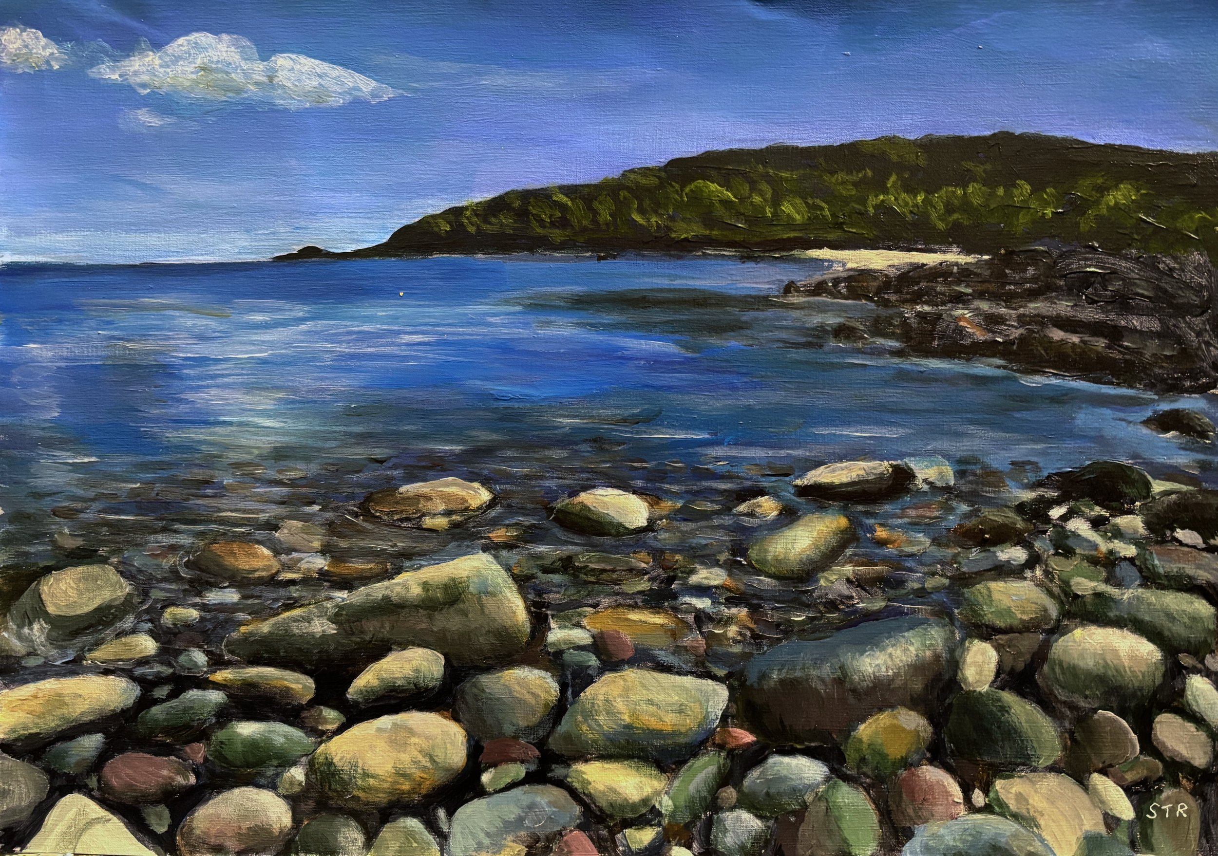 [T08] Torrisdale (Original, Media: Acrylic, Surface: A3 paper) £90