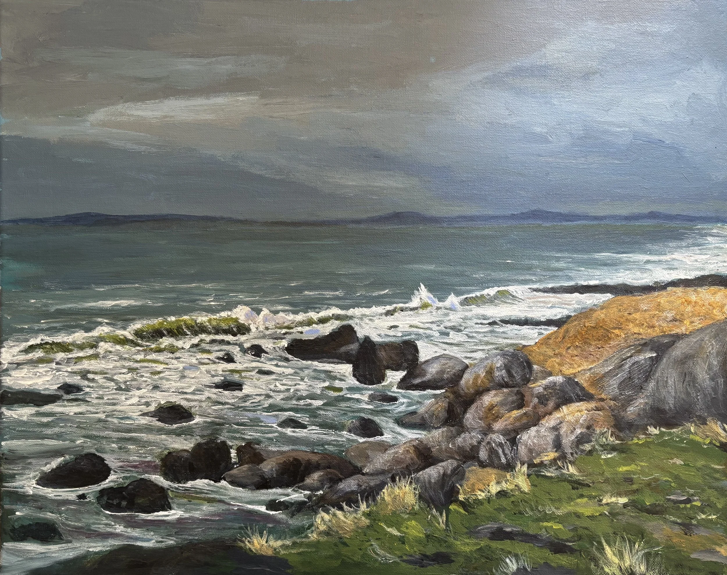 Building Storm, Tangy, Campbeltown