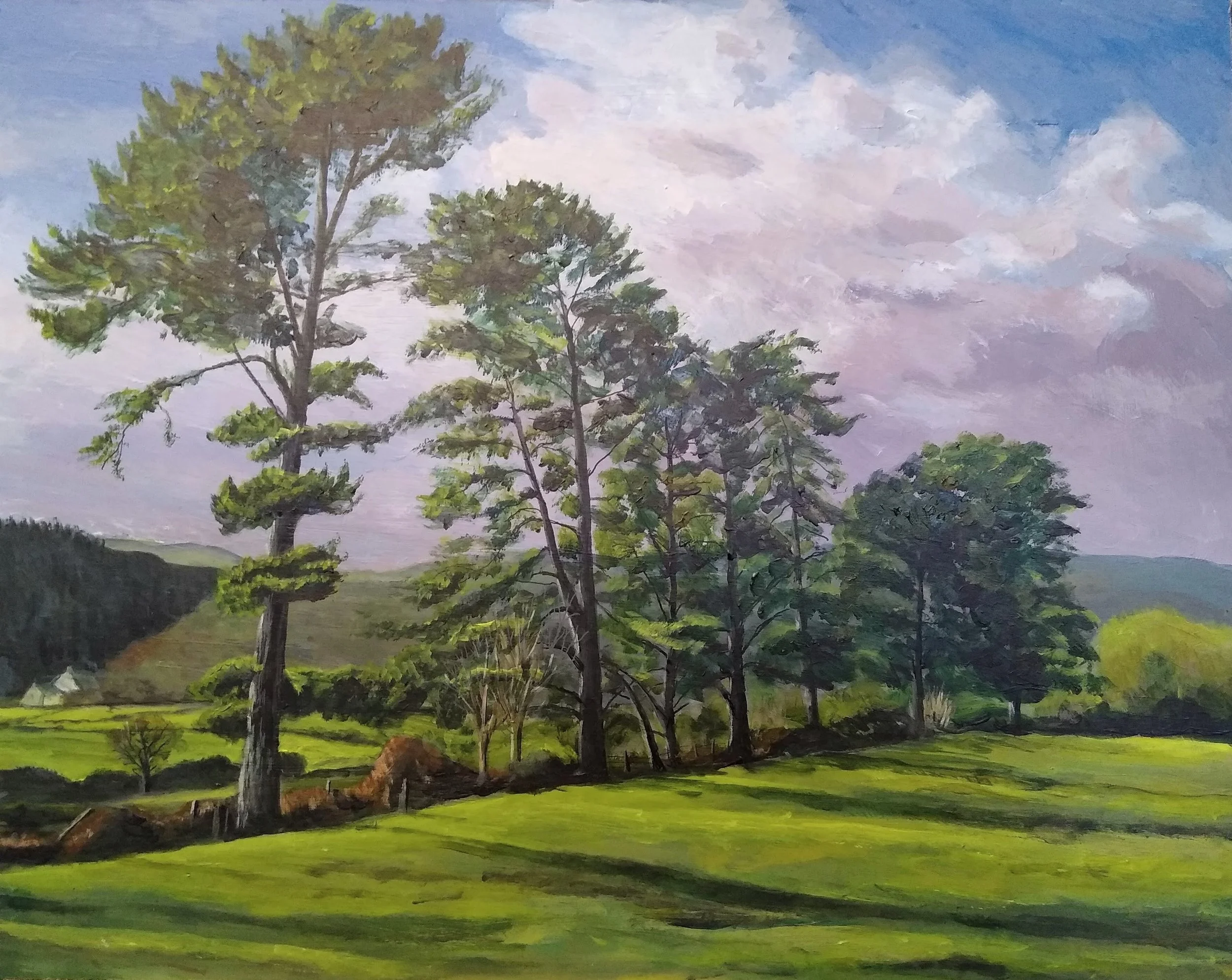 [T11] Carradale (Media: Acrylic, Surface: Canvas board H:40 cm W:50 cm ) Original £80