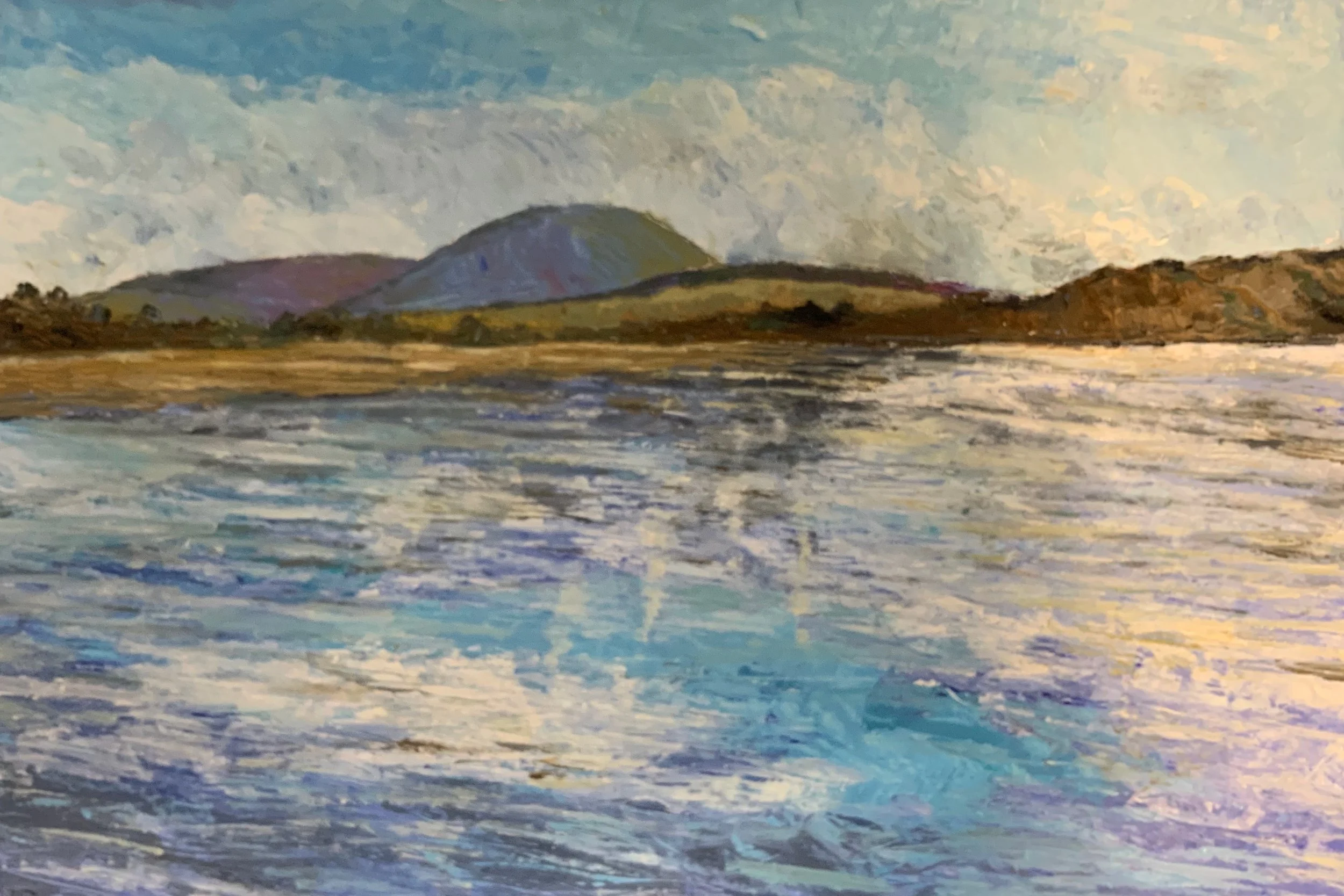 [C42] Carradale Bay (Media: Acrylic, Surface: Paper 29.7x42.0 cm) £70