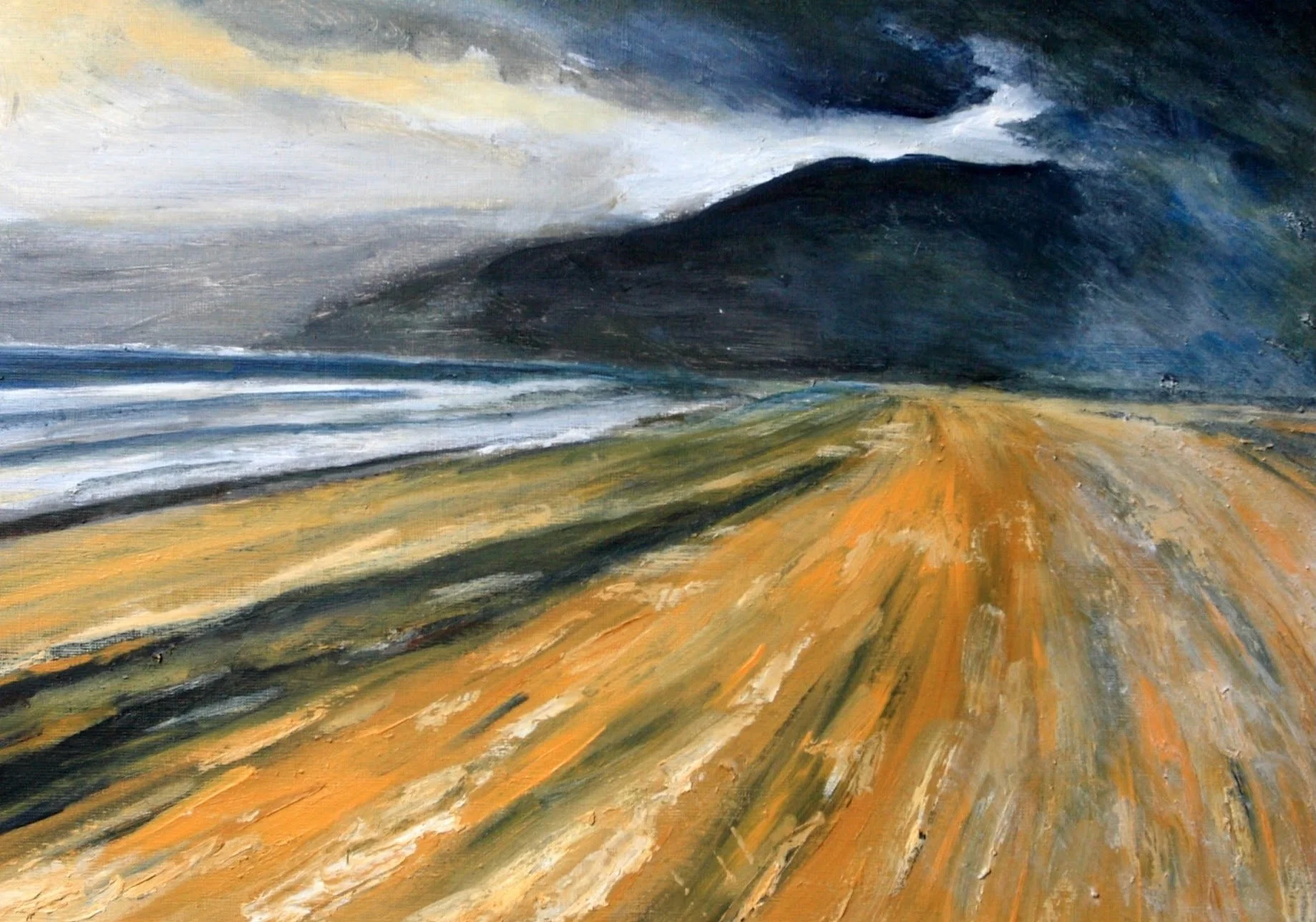 [C26] Carradale Bay (Media: Acrylic, Surface: Paper 29.7x42.0 cm) £70